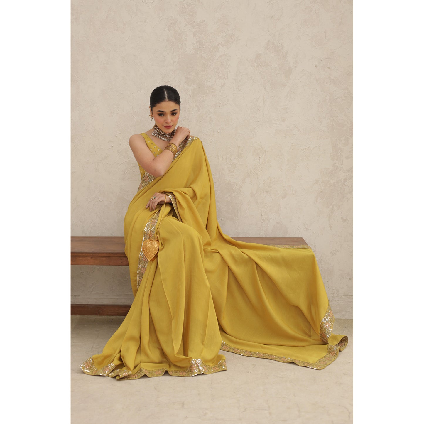 MUSTARD SAREE | WEDDING FORMALS '24 | DYOT