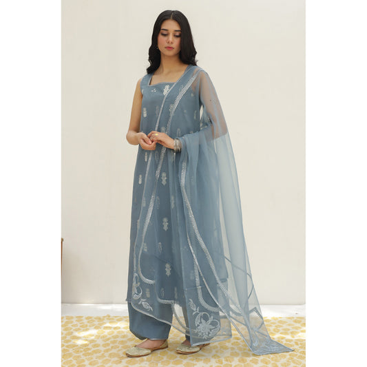 STEEL BLUE OUTFIT | DYOT
