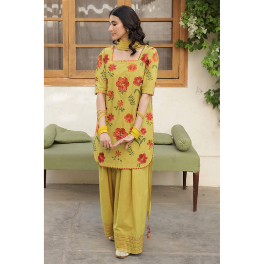 OLIVE YELLOW OUTFIT | DYOT | Summer' 25