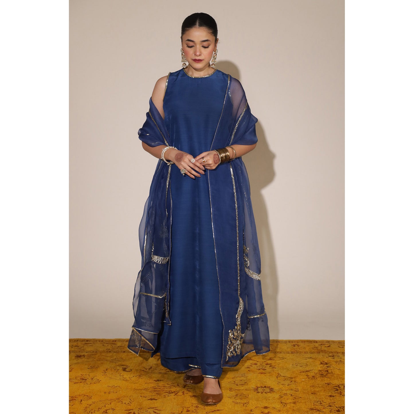 COBALT BLUE OUTFIT | SHEESHAM 24 / 25 DYOT