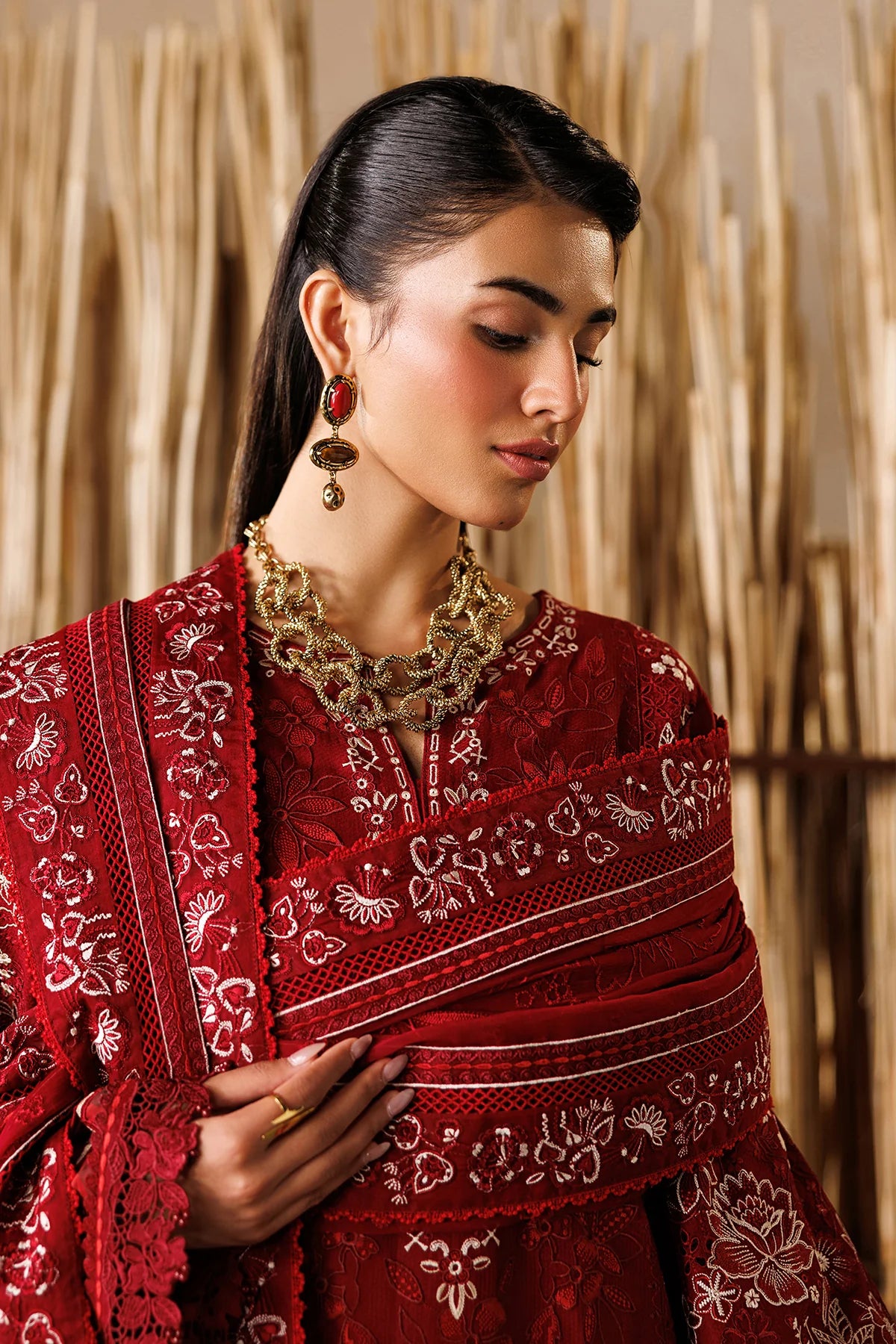 ELU26D05 | UNSTITCHED EID LAWN | Baroque