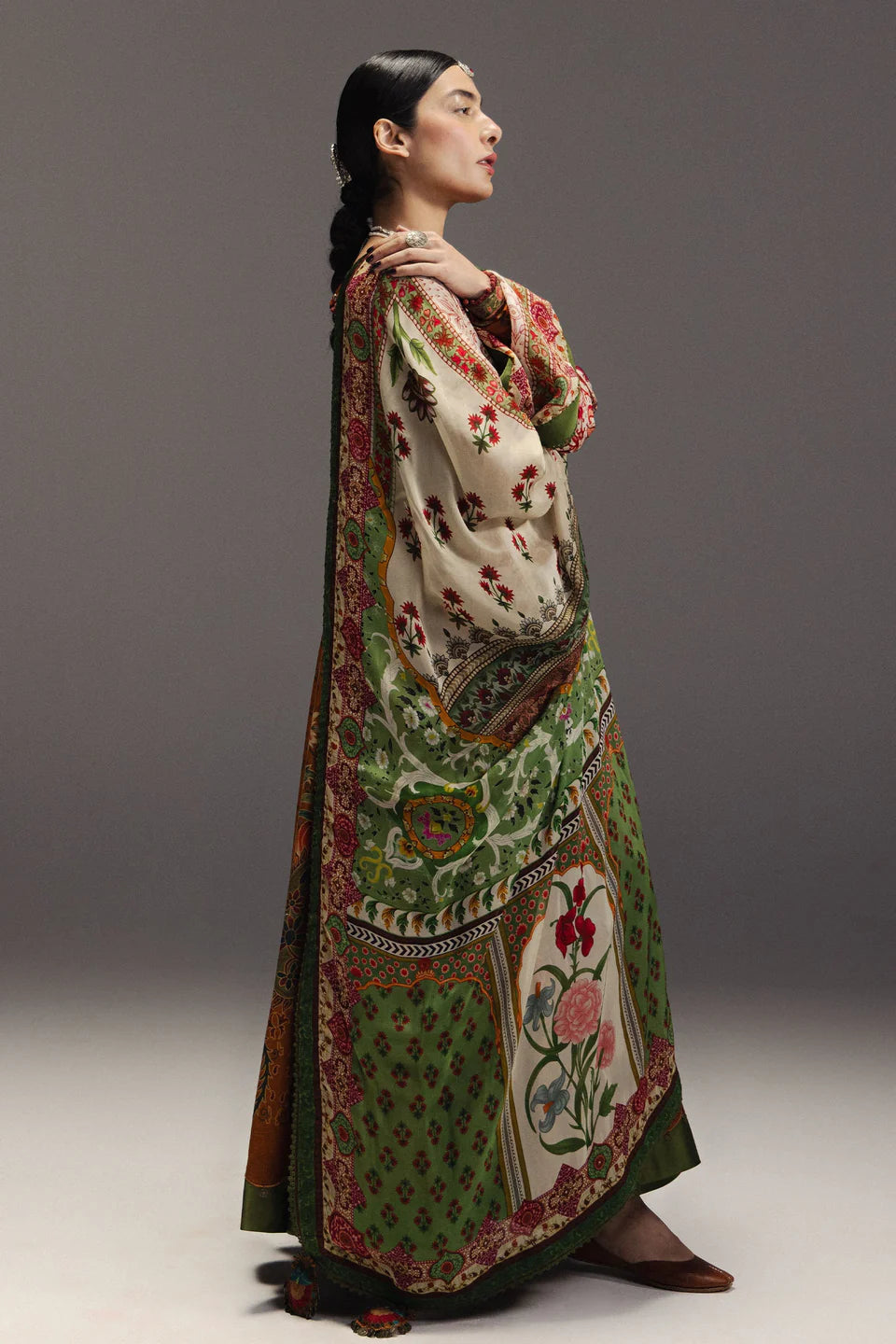 ZARFASHAN-D9 | Zara Shahjahan Unstitched Anarkali’26