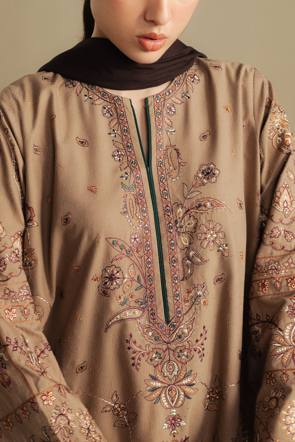 BLOOM-6B | Coco Winter Unstitched’25 | Zara Shahjahan
