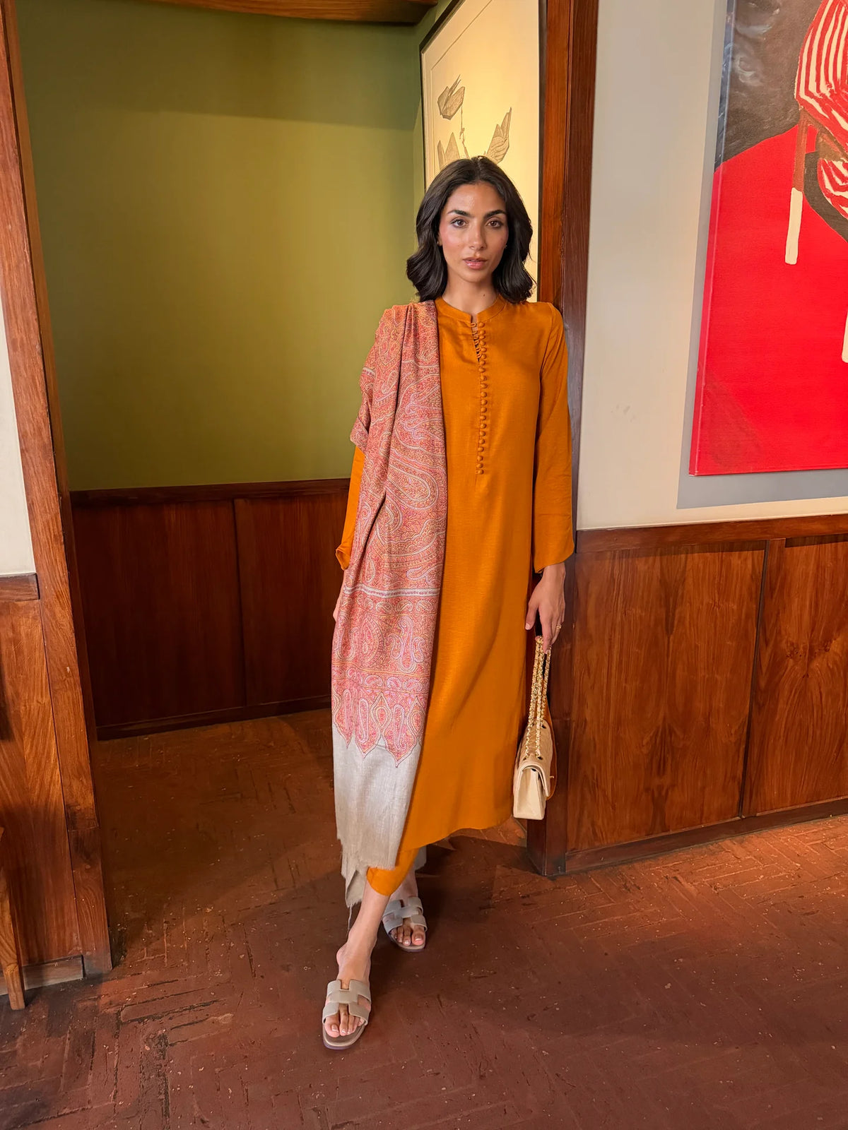 SPICED ORANGE ELLIE SET | NEW IN | Sak Atelier