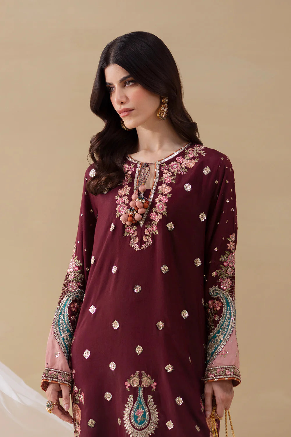 DEEP BURGUNDY | E0919/104/414 | Winter '25 | Ethnc