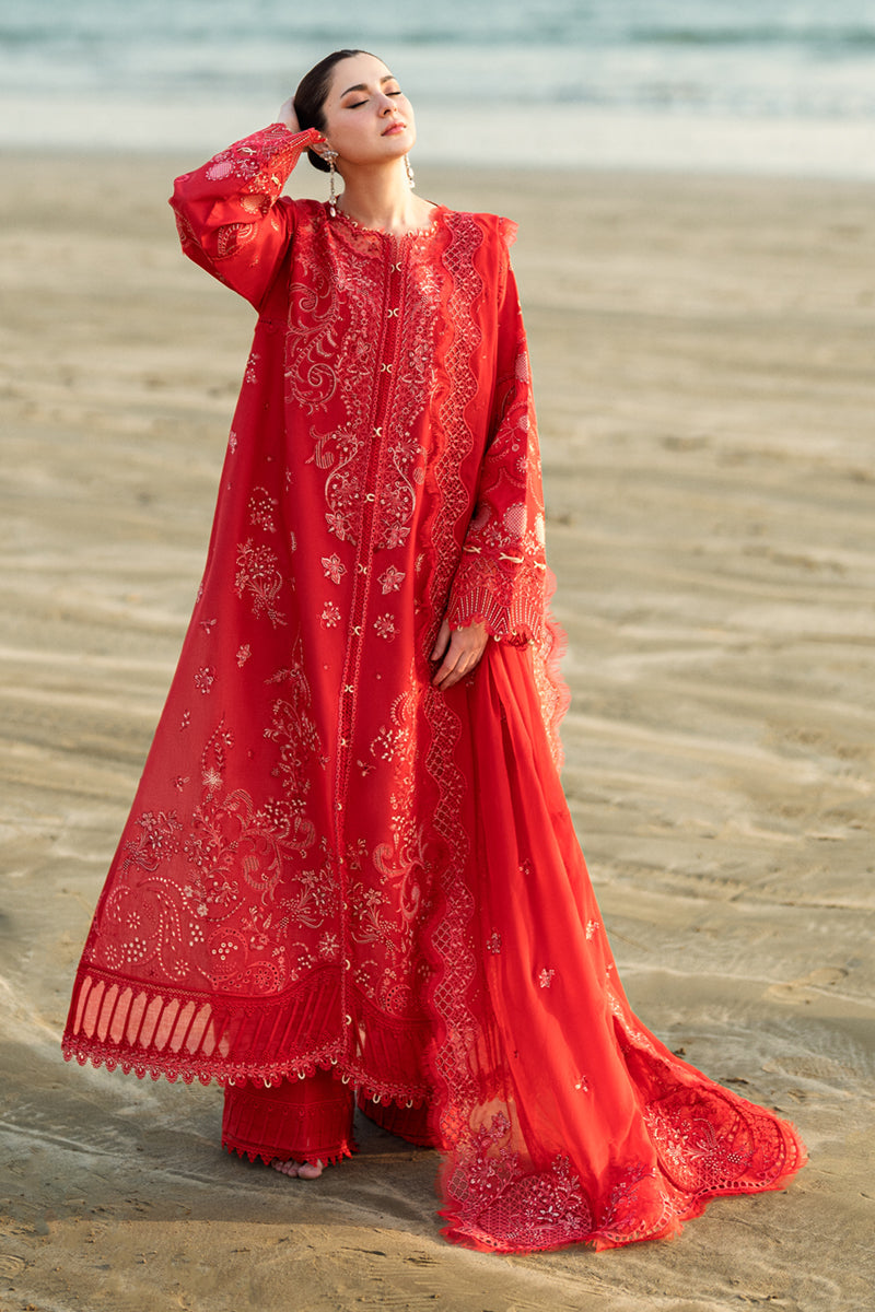 Bella-FK-07| Qalamkar - Sahil Luxury Lawn’25