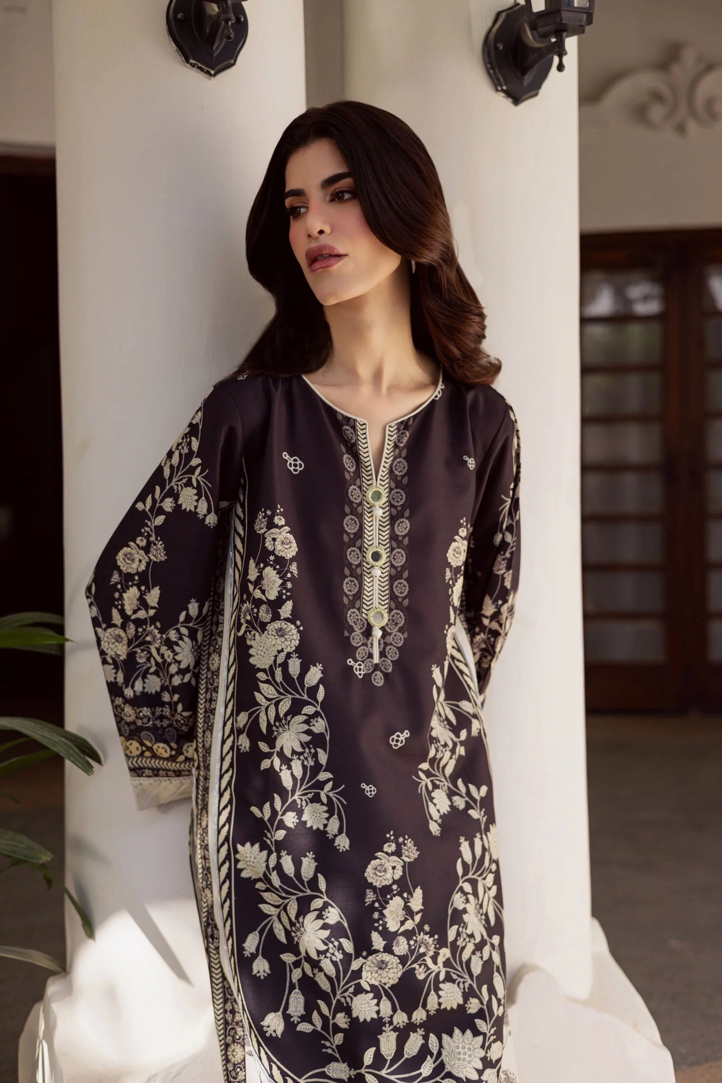 2PC Luxury Printed Pret- LP04 | Luxury Printed Pret | Silayi Pret