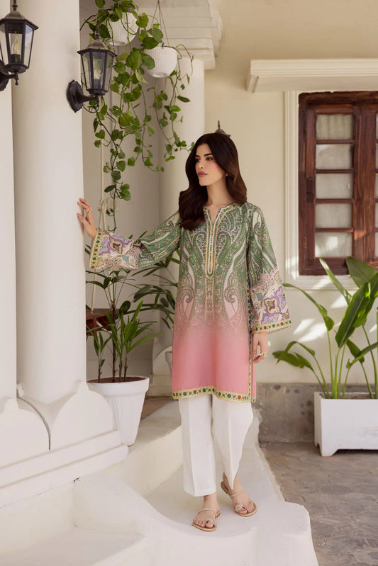 2PC Luxury Printed Pret- LP03 | Luxury Printed Pret | Silayi Pret