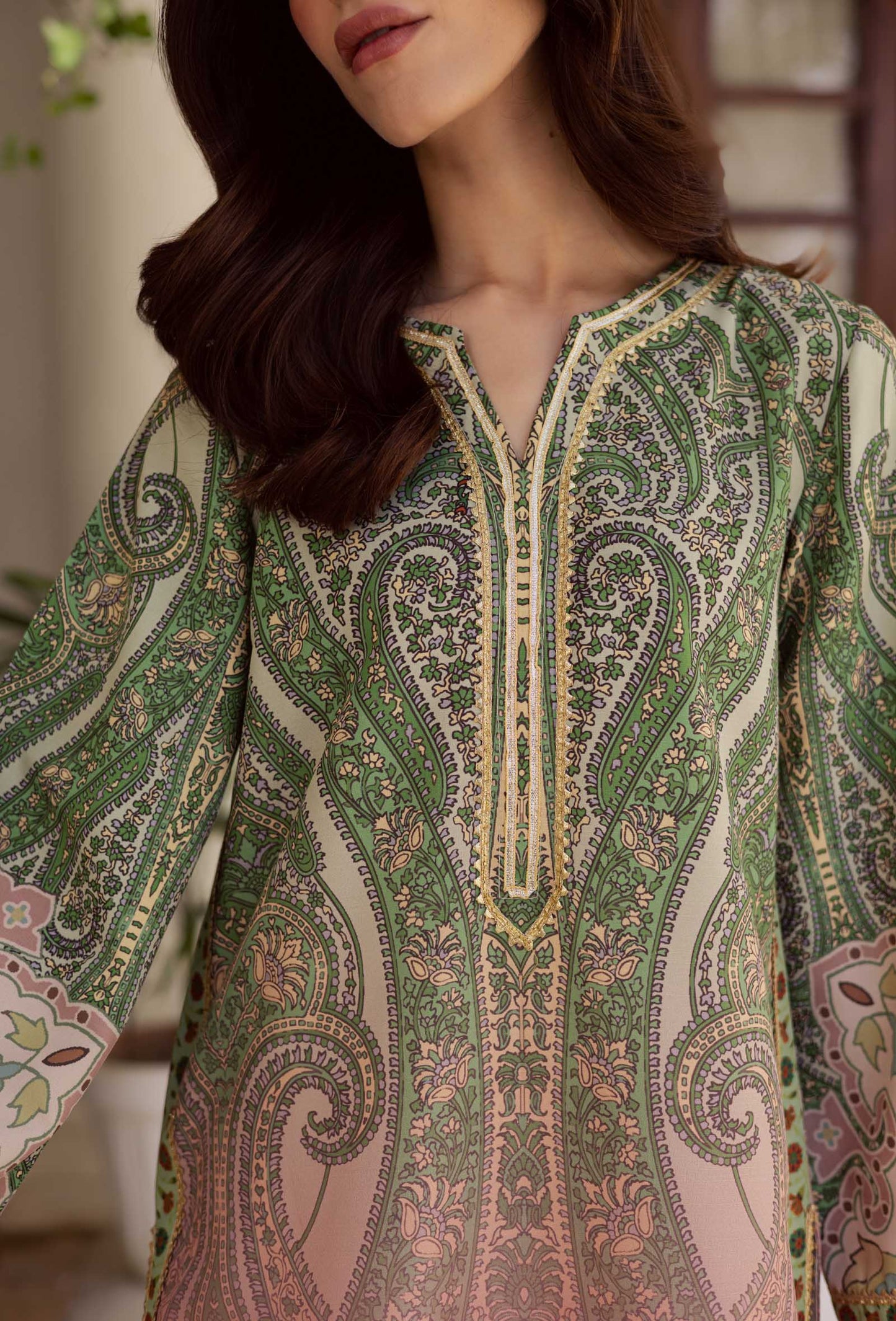 2PC Luxury Printed Pret- LP03 | Luxury Printed Pret | Silayi Pret