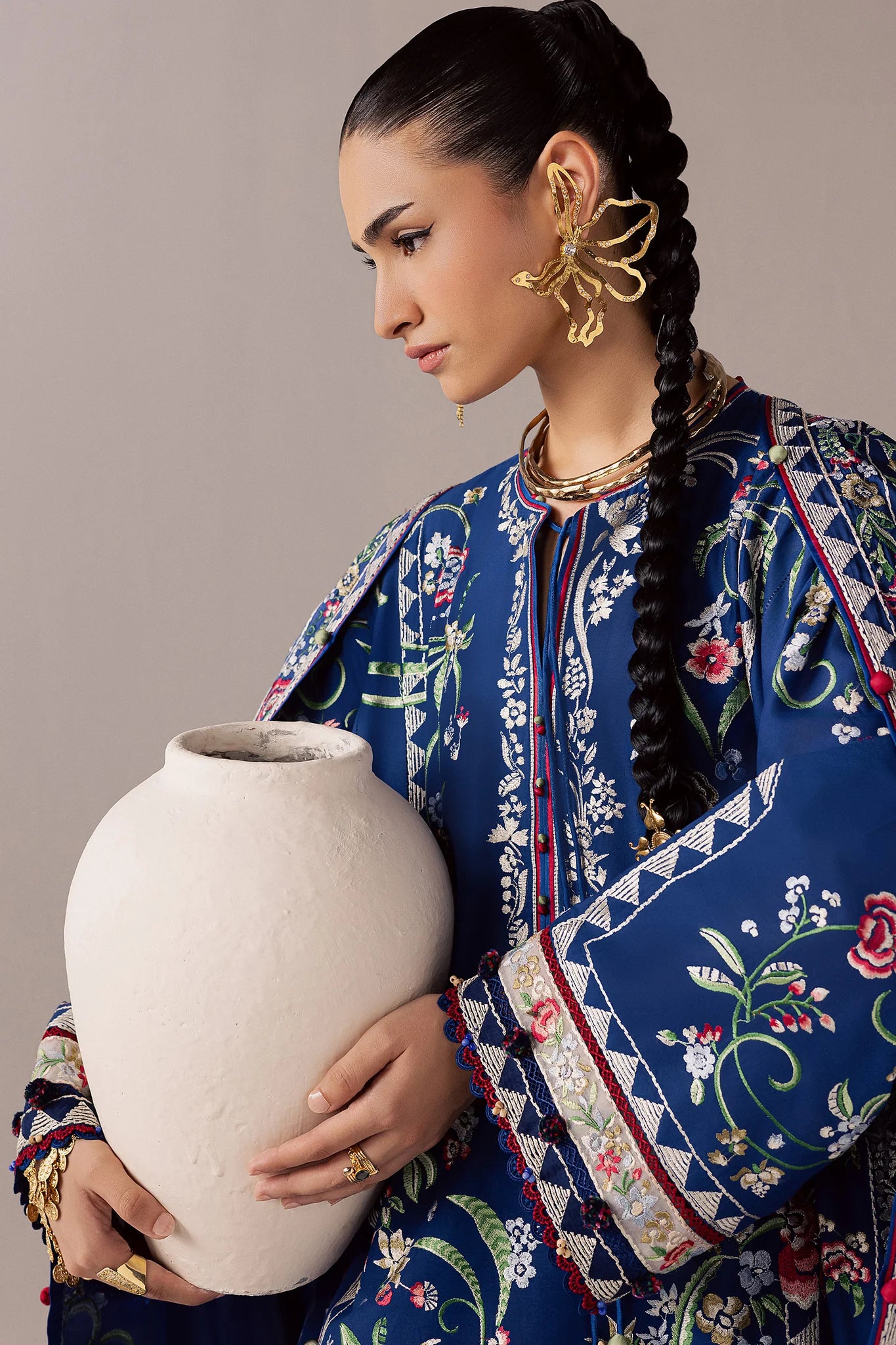 ZABAR (EL26-01 B ST) | STITCHED-ELAN LAWN'26 | ELAN