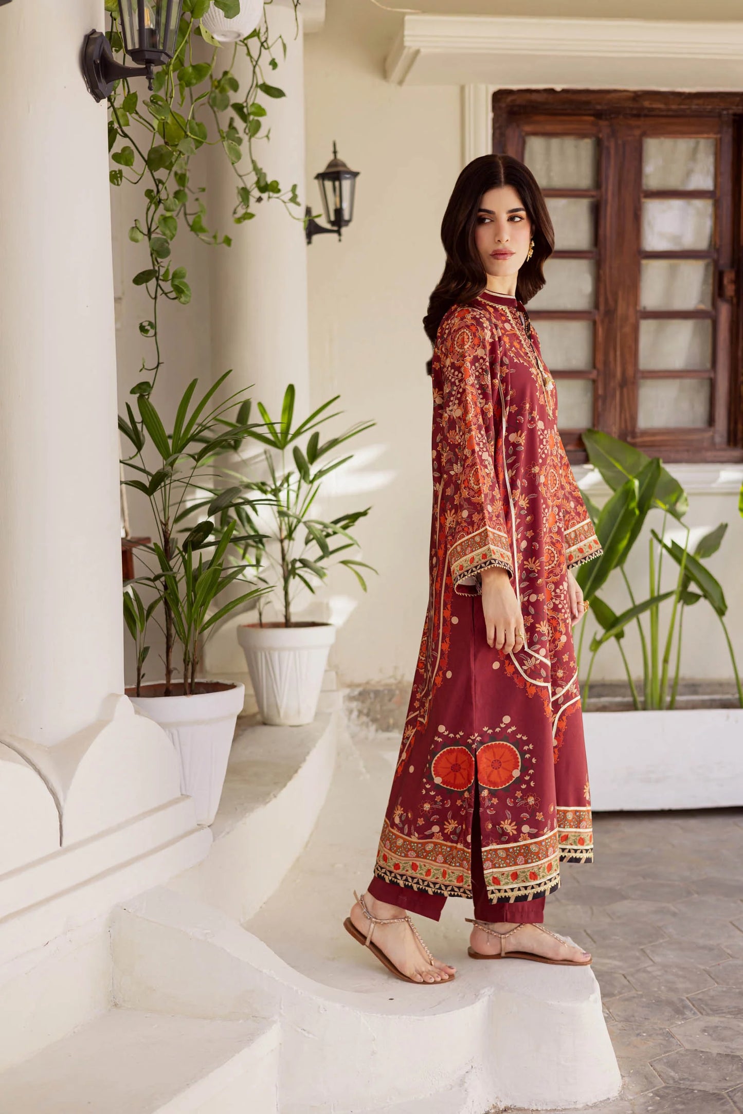 2PC Luxury Printed Pret- LP01 | Luxury Printed Pret | Silayi Pret