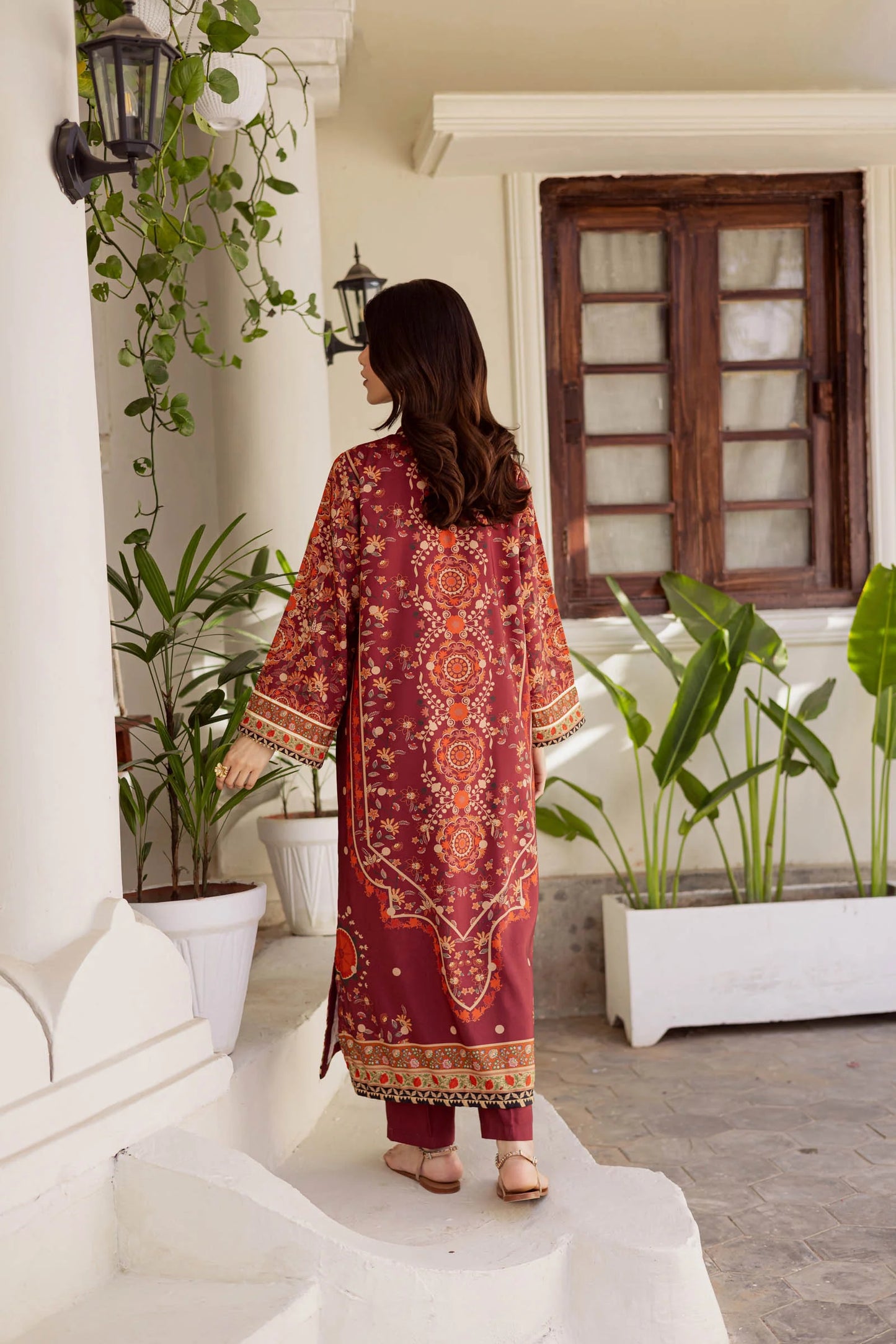 2PC Luxury Printed Pret- LP01 | Luxury Printed Pret | Silayi Pret