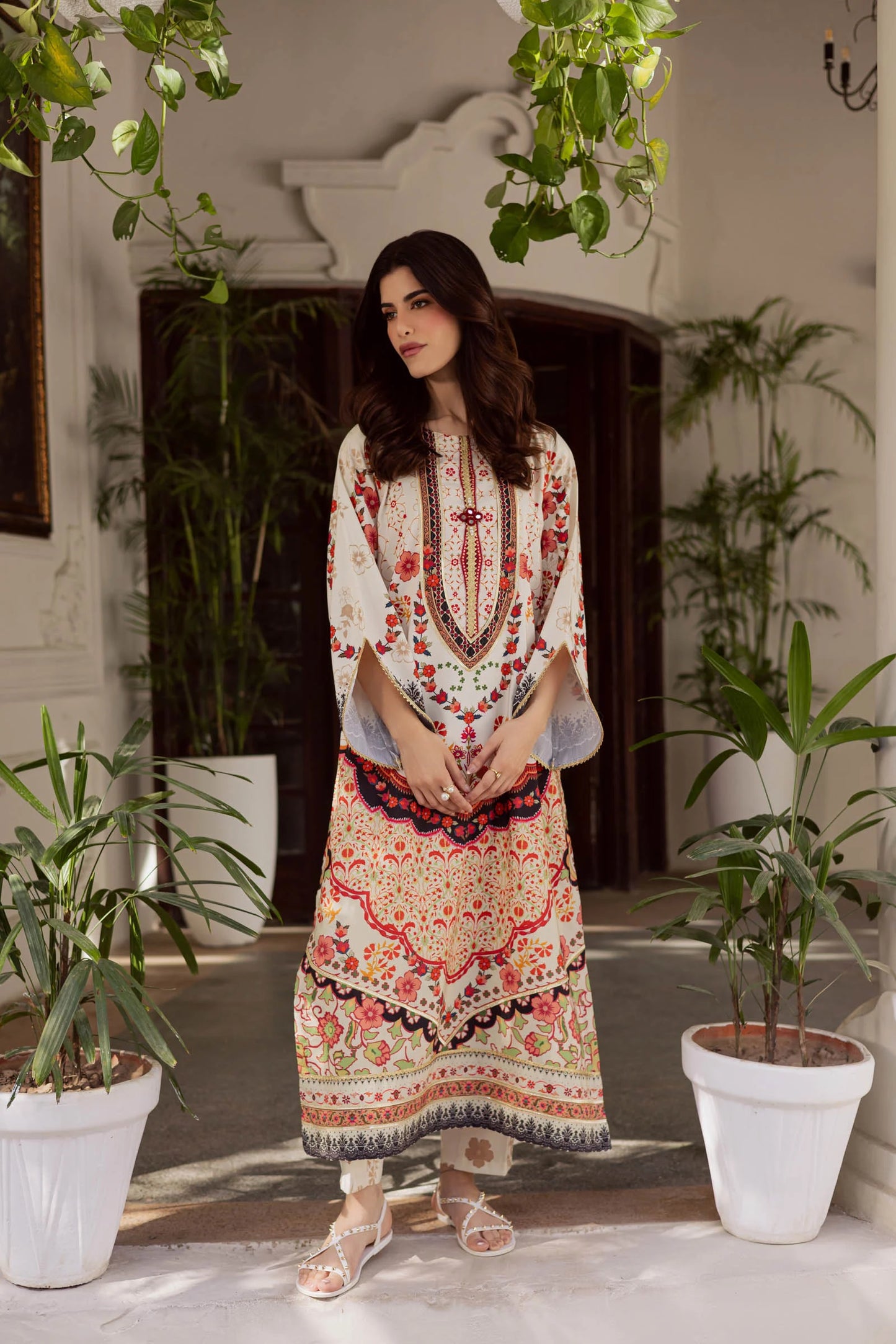 2PC Luxury Printed Pret- LP02 | Luxury Printed Pret | Silayi Pret