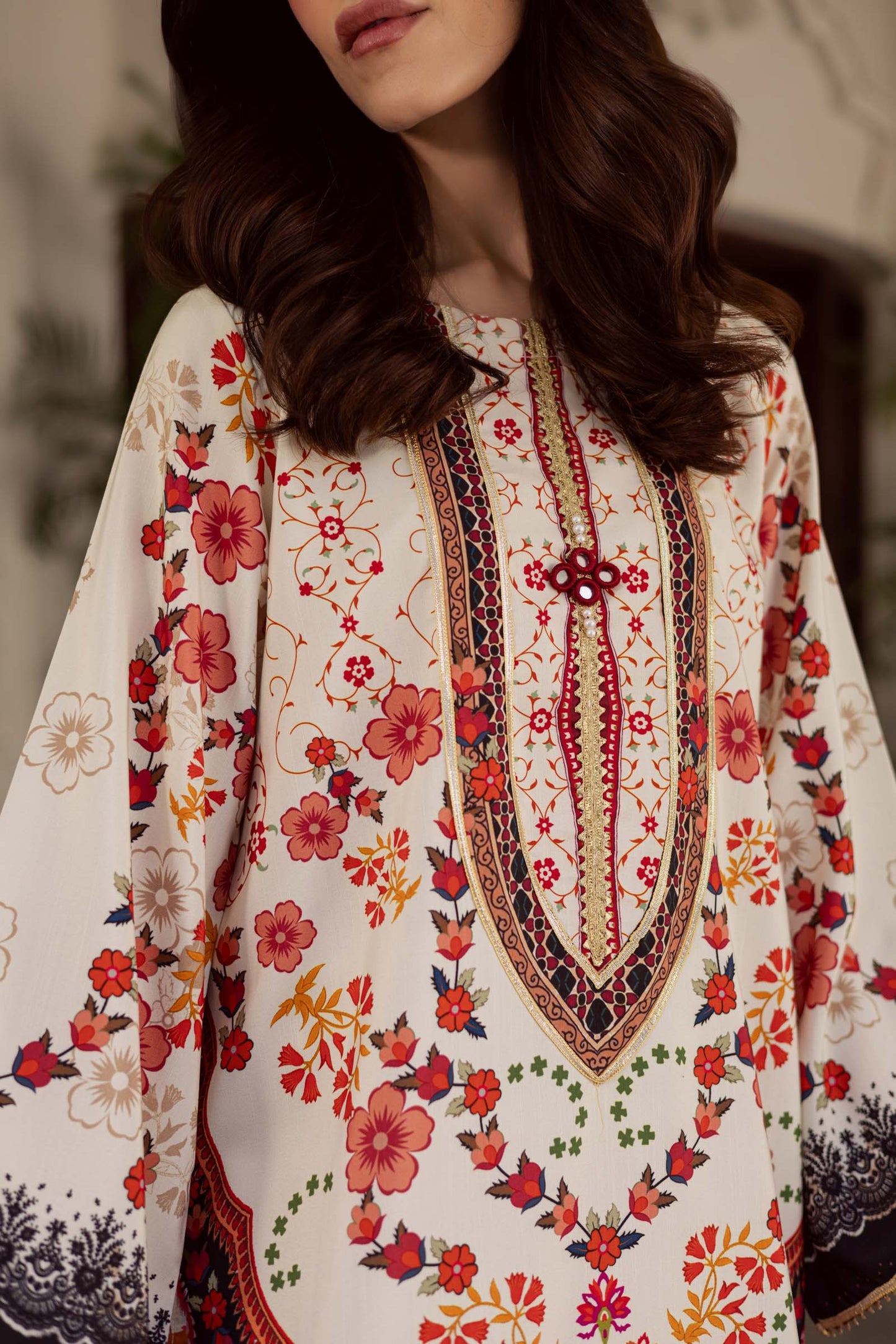 2PC Luxury Printed Pret- LP02 | Luxury Printed Pret | Silayi Pret