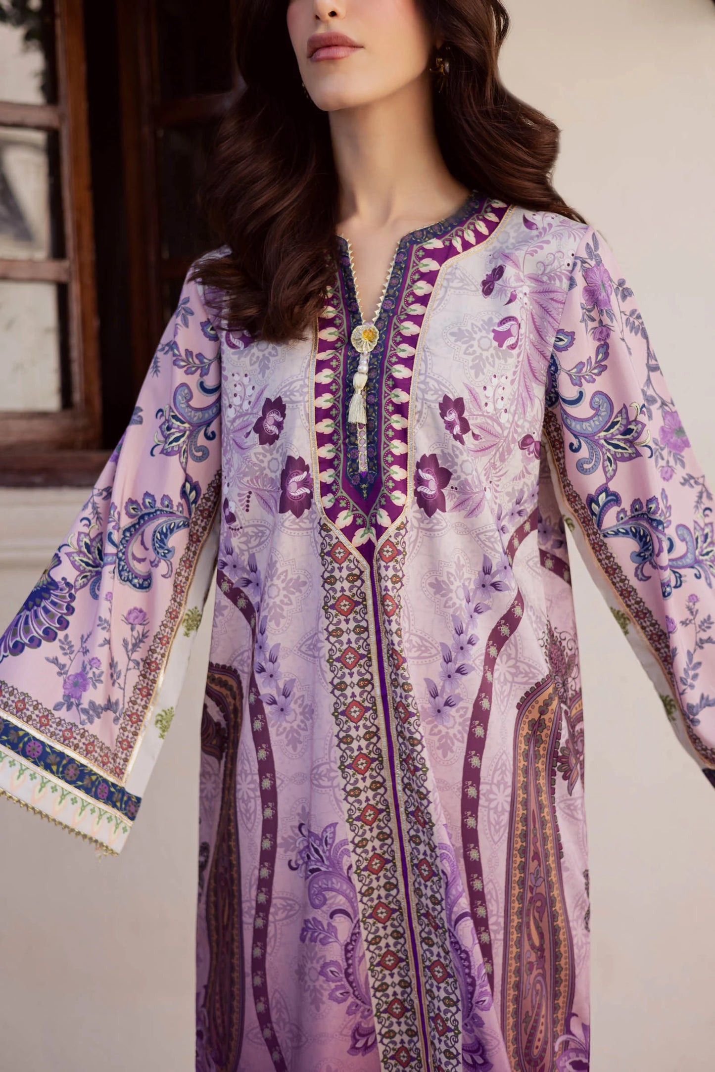 2PC Luxury Printed Pret- LP05 | Luxury Printed Pret | Silayi Pret