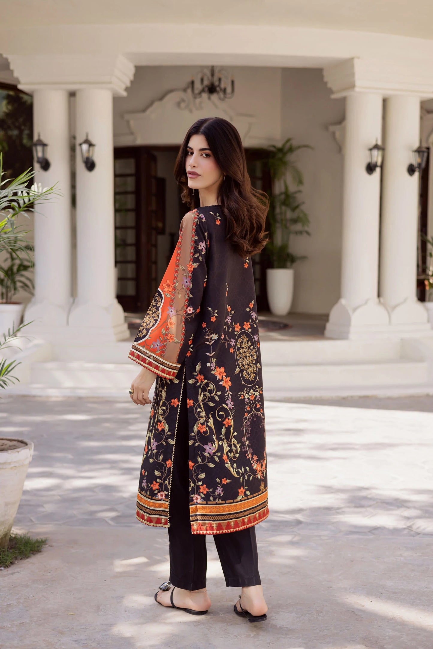 2PC Luxury Printed Pret- LP09 | Luxury Printed Pret | Silayi Pret