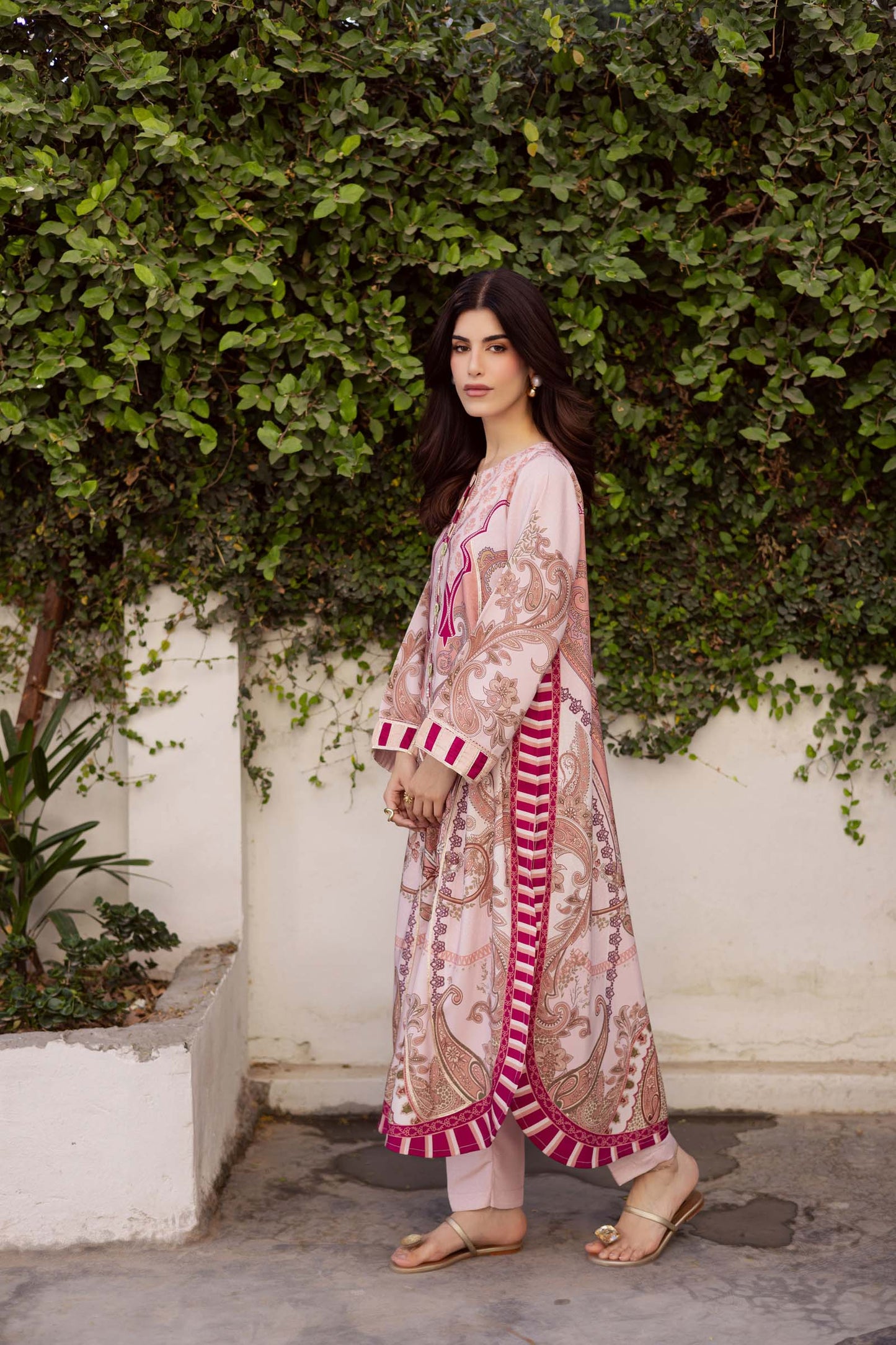 2PC Luxury Printed Pret- LP07 | Luxury Printed Pret | Silayi Pret