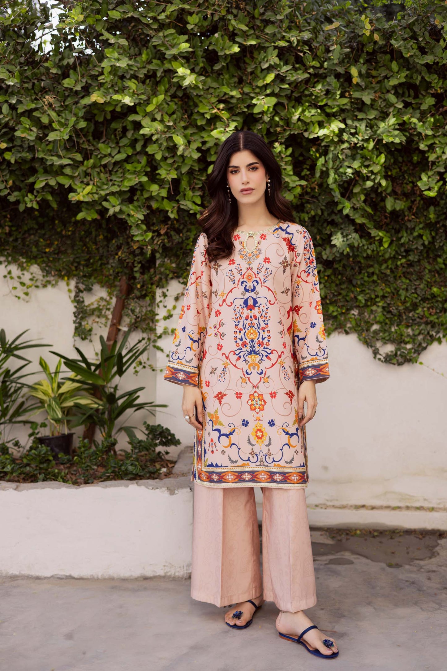 2PC Luxury Printed Pret- LP06 | Luxury Printed Pret | Silayi Pret