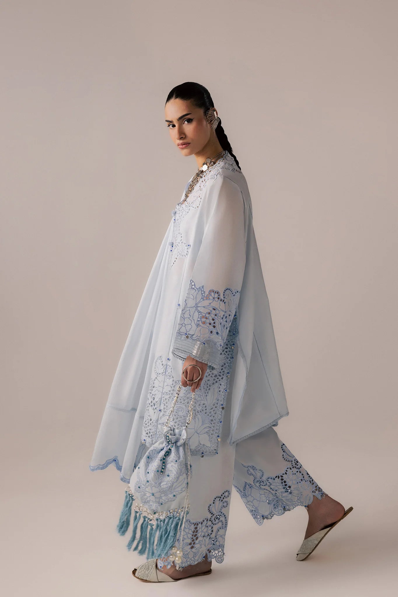 BRUMINE (EL26-02 A ST) | STITCHED-ELAN LAWN'26 | ELAN