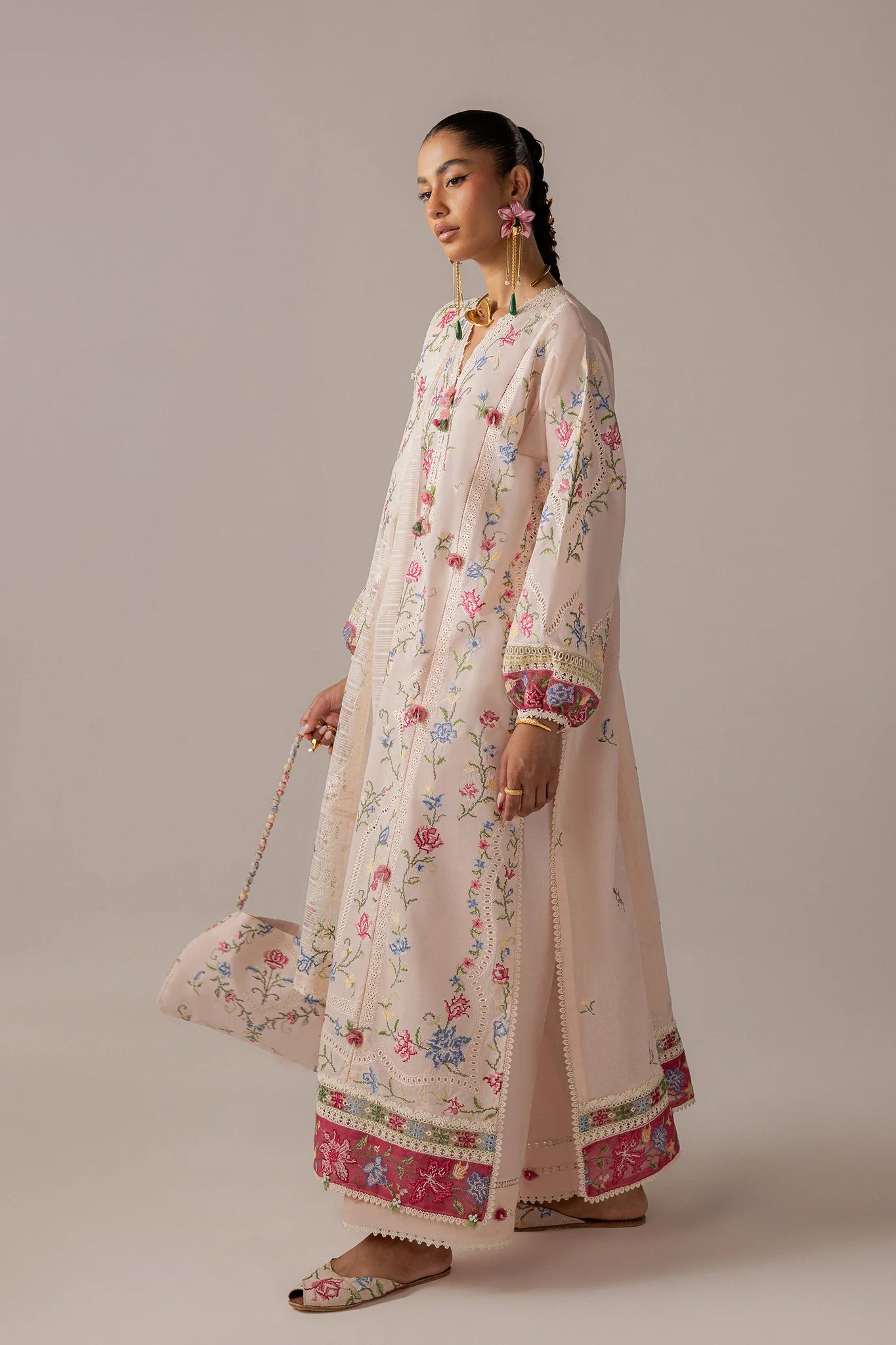 SOZRAAG (EL26-03 A ST) | STITCHED-ELAN LAWN'26 | ELAN