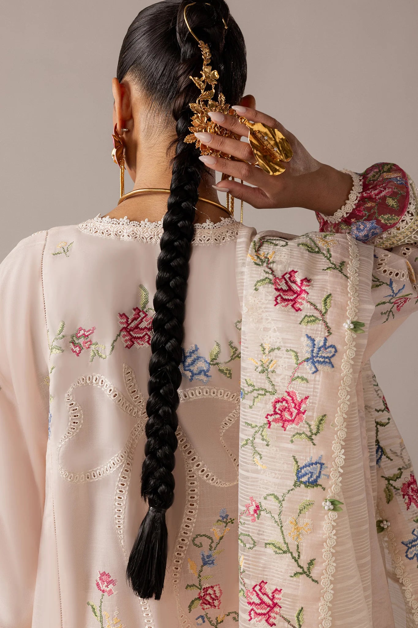 SOZRAAG (EL26-03 A ST) | STITCHED-ELAN LAWN'26 | ELAN
