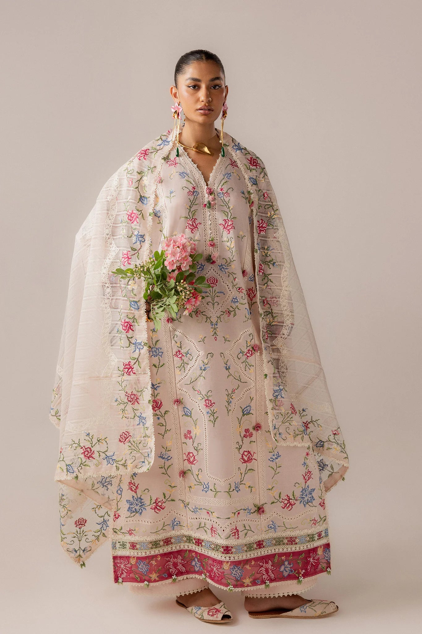 SOZRAAG (EL26-03 A ST) | STITCHED-ELAN LAWN'26 | ELAN