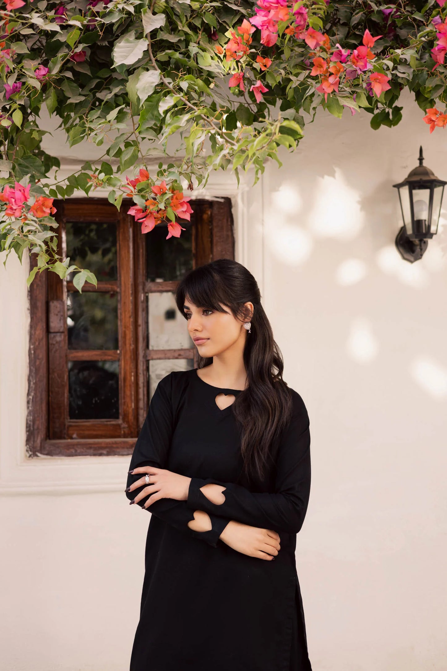 2PC Khaddar Solid HSK 06 – Black | Winter Solids | Silayi Pret