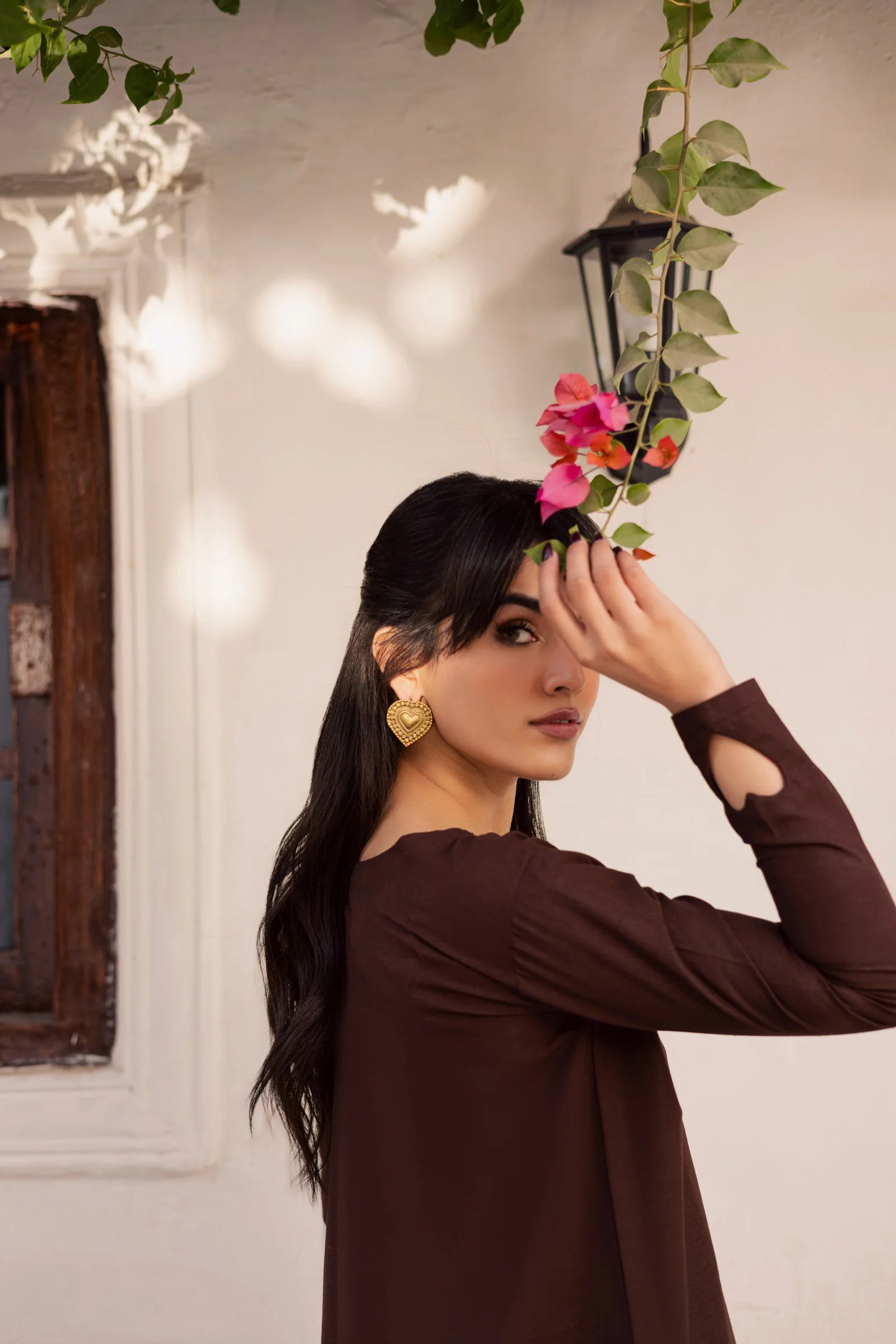 2PC Khaddar Solid HSK 06 – Dark Brown | Winter Solids | Silayi Pret