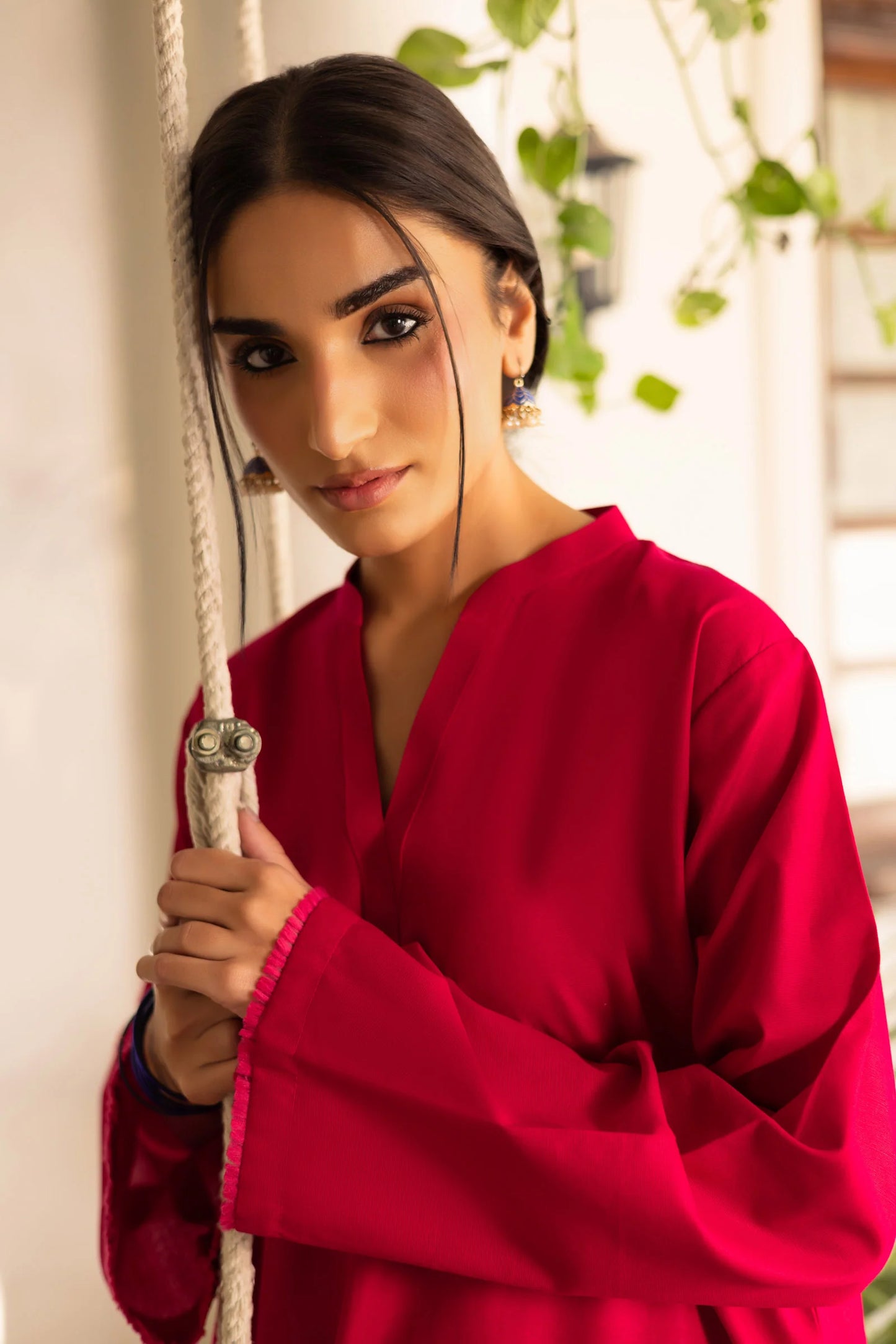 2 PC Khaddar Solid FSK 03 – Shocking Pink | Winter Solids | Silayi Pret