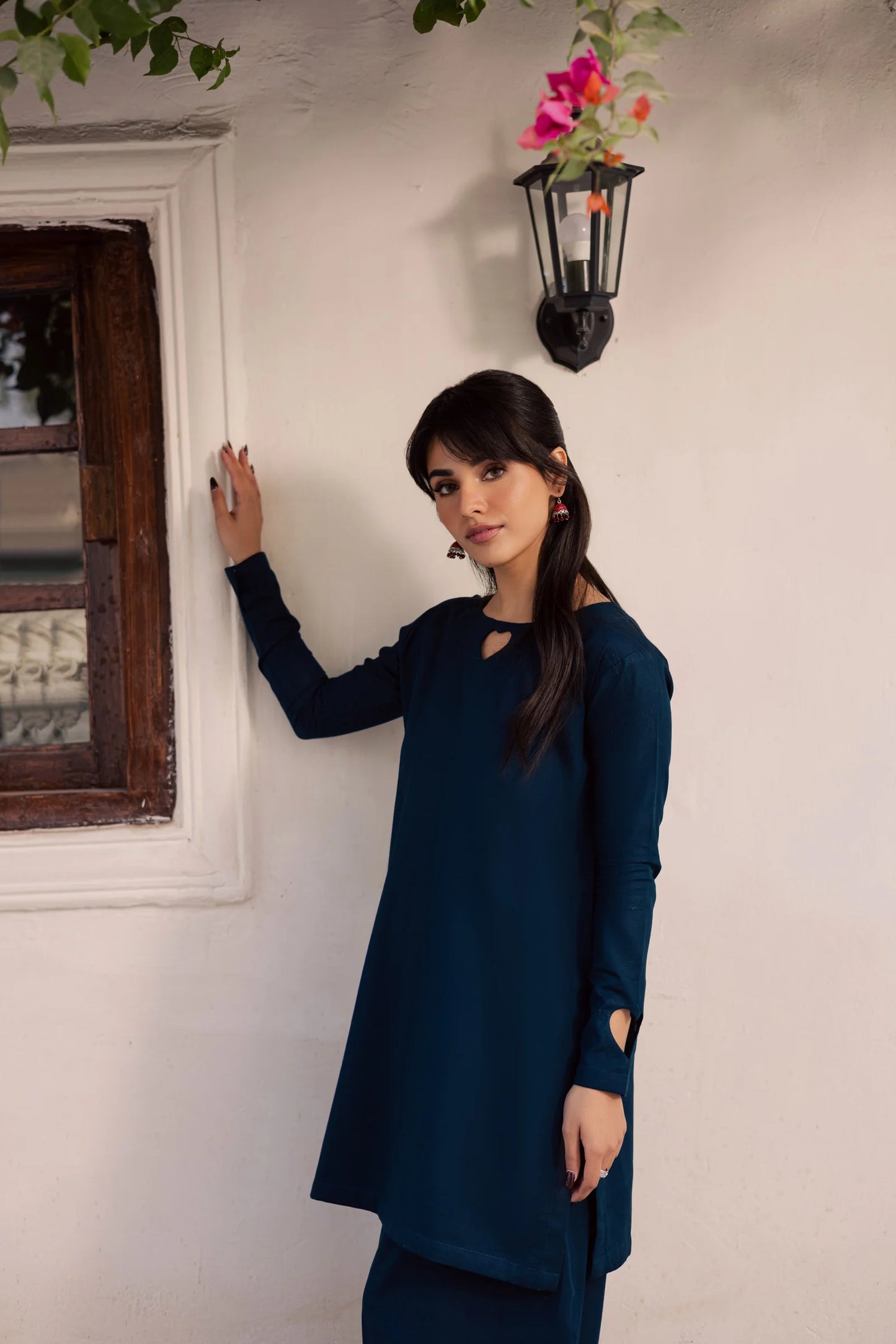 2PC Khaddar Solid HSK 06 – Teal | Winter Solids | Silayi Pret