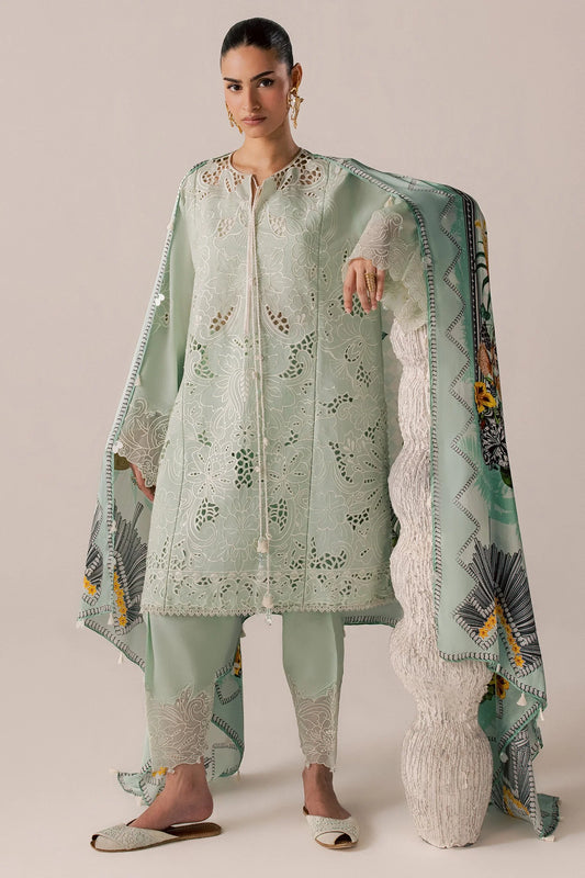 ZEVARÉ (EL26-07 A ST) | STITCHED-ELAN LAWN'26 | ELAN
