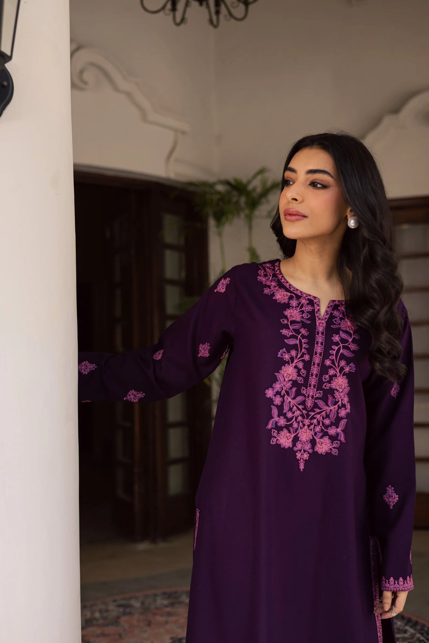 2PC Winter Embroidered Dress-1178 | Winter Edit | Silayi Pret