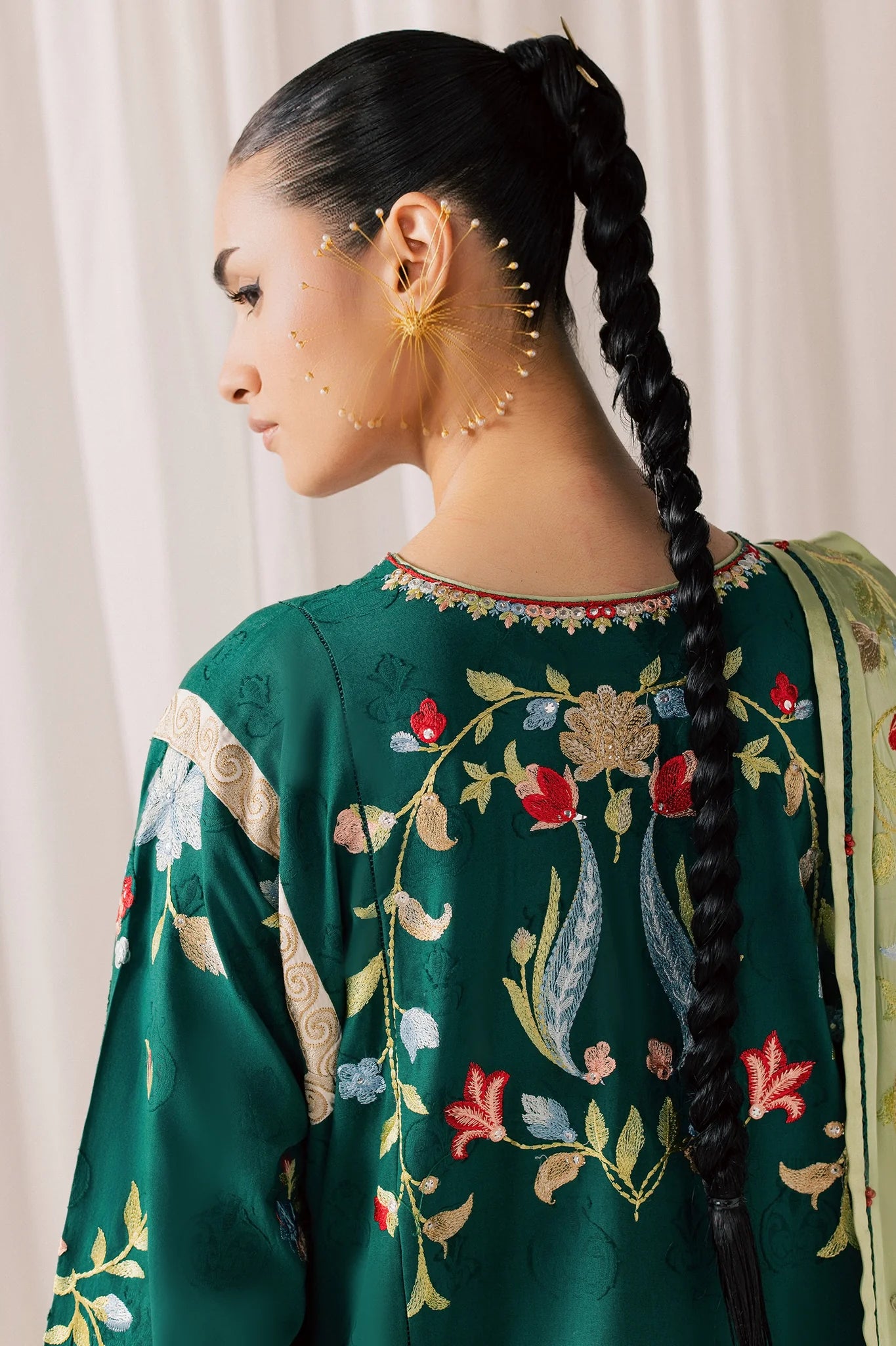 DEODAR (EL26-12 A ST) | STITCHED-ELAN LAWN'26 | ELAN