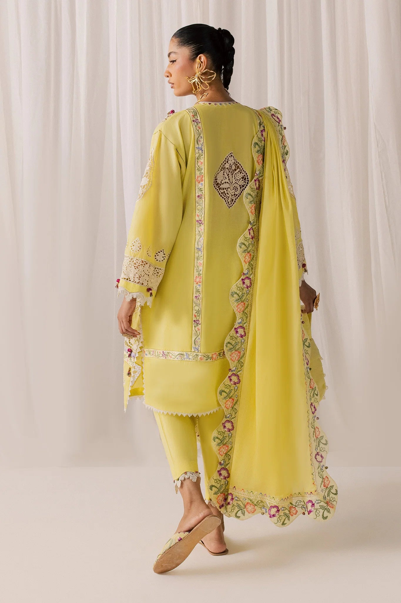 NEELUNE (EL26-05 A ST) | STITCHED-ELAN LAWN'26 | ELAN