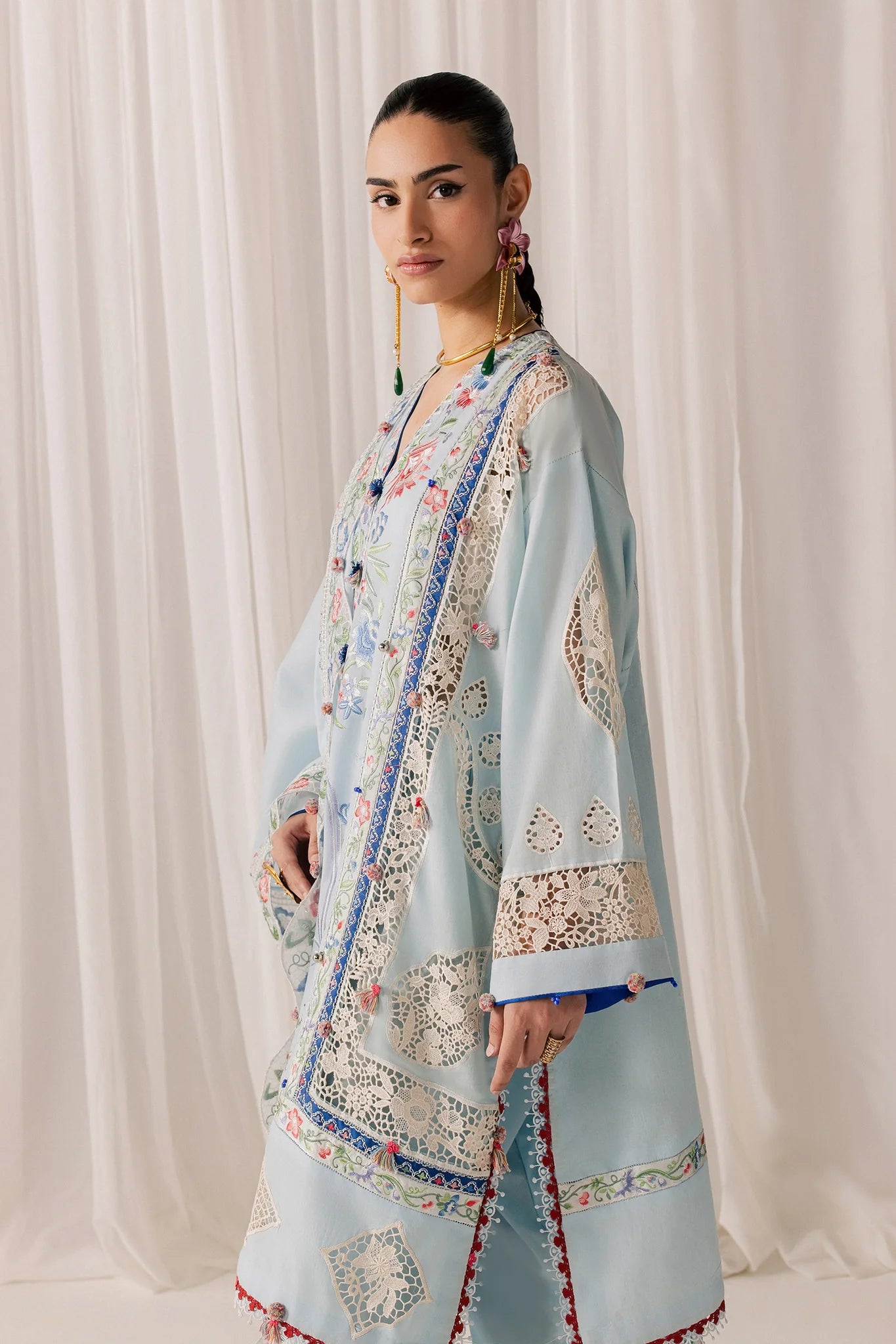 NEELUNE (EL26-05 B ST) | STITCHED-ELAN LAWN'26 | ELAN