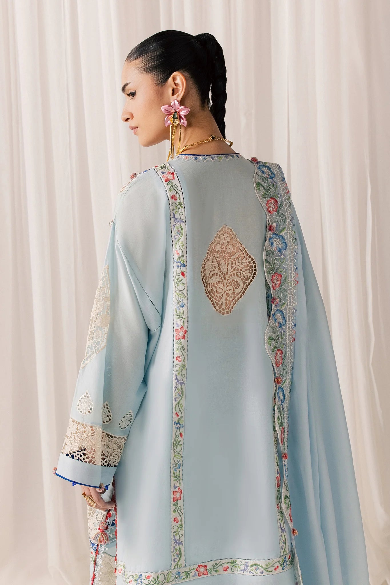 NEELUNE (EL26-05 B ST) | STITCHED-ELAN LAWN'26 | ELAN
