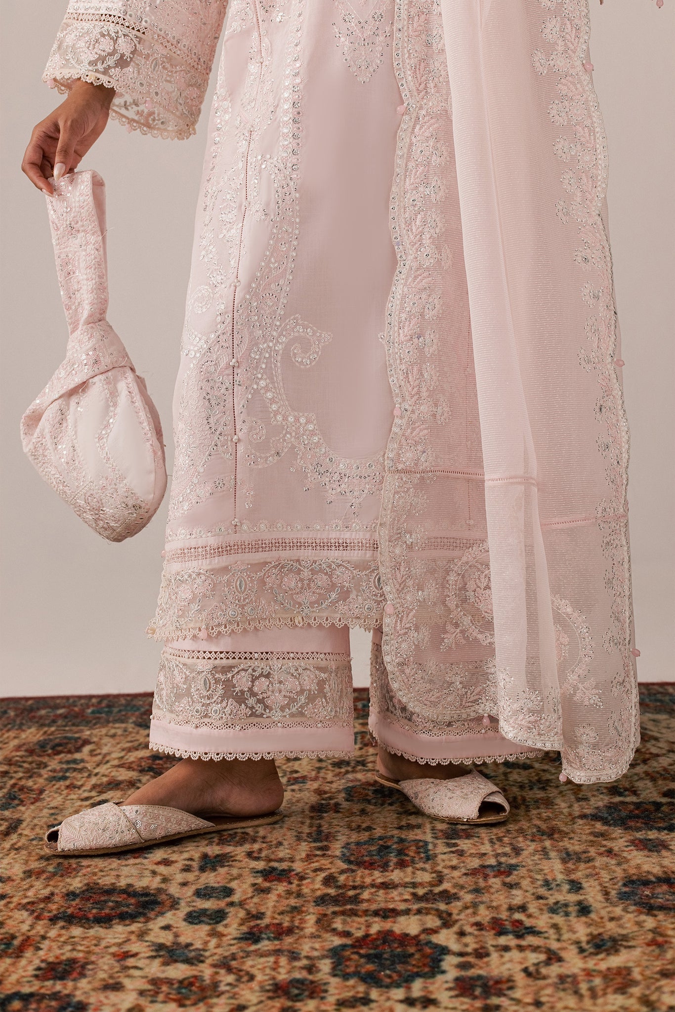 ROUHAAN (EL26-04 B ST) | STITCHED-ELAN LAWN'26 | ELAN