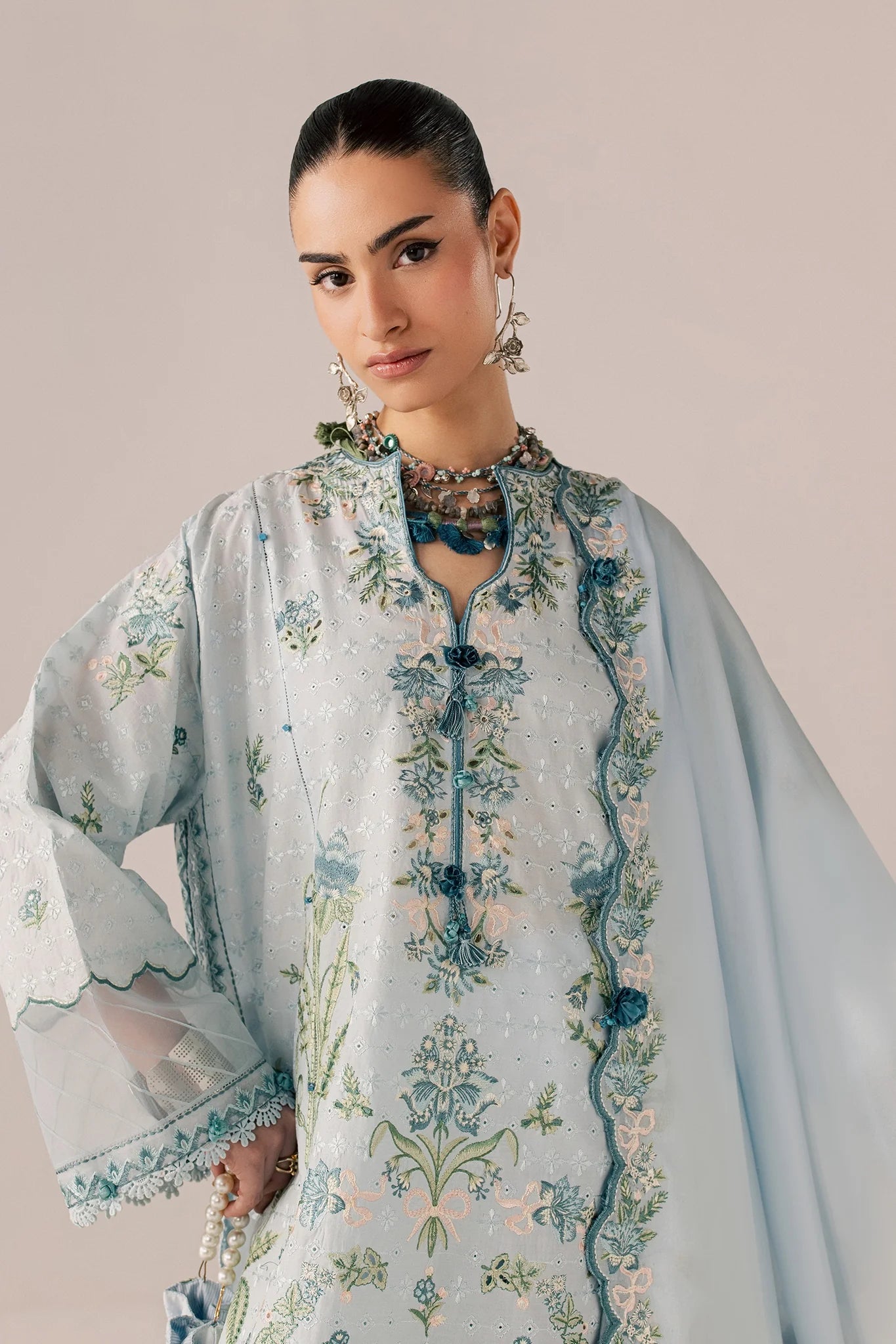 MEHRVAAN (EL26-10 B ST) | STITCHED-ELAN LAWN'26 | ELAN