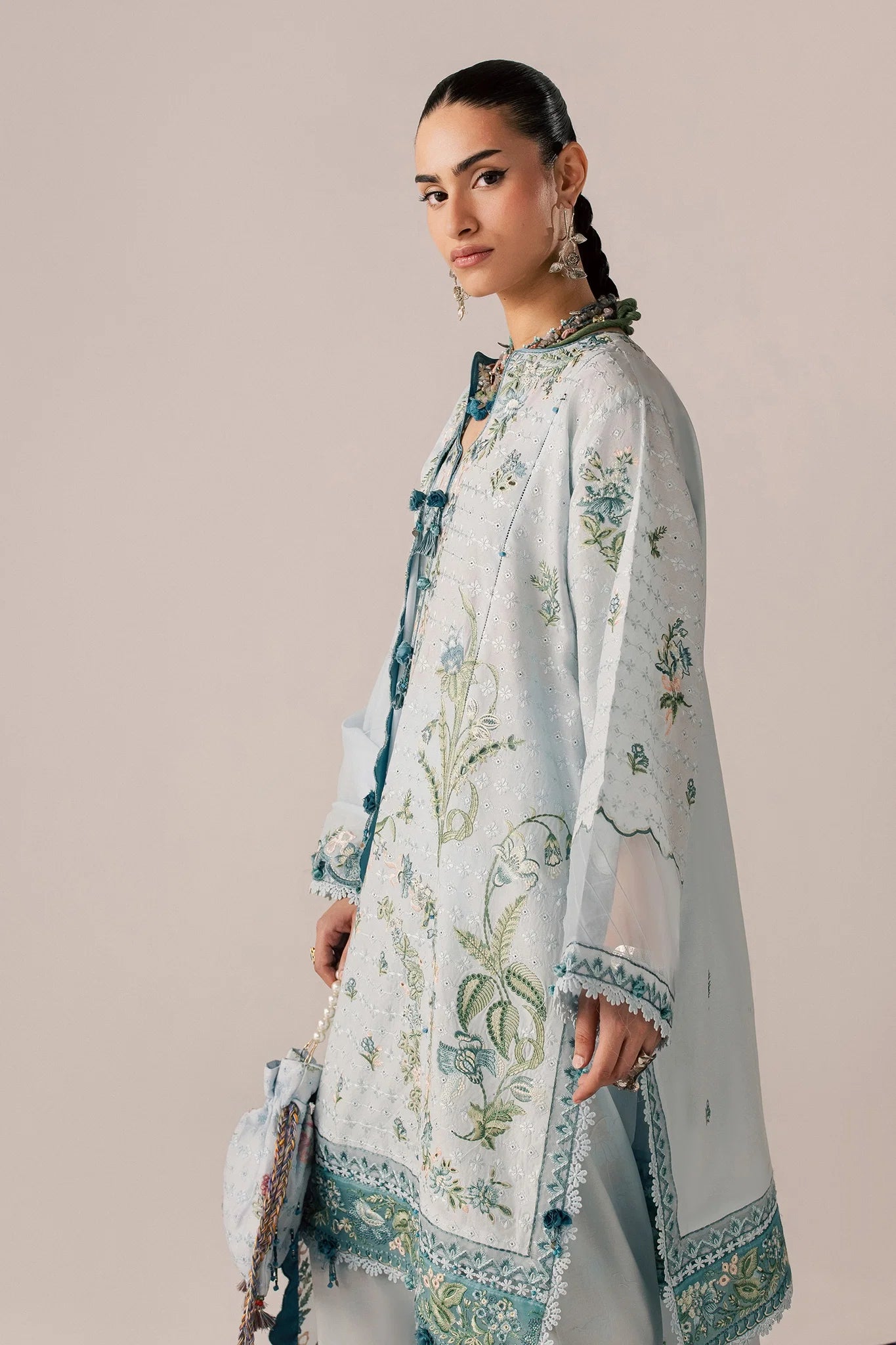 MEHRVAAN (EL26-10 B ST) | STITCHED-ELAN LAWN'26 | ELAN