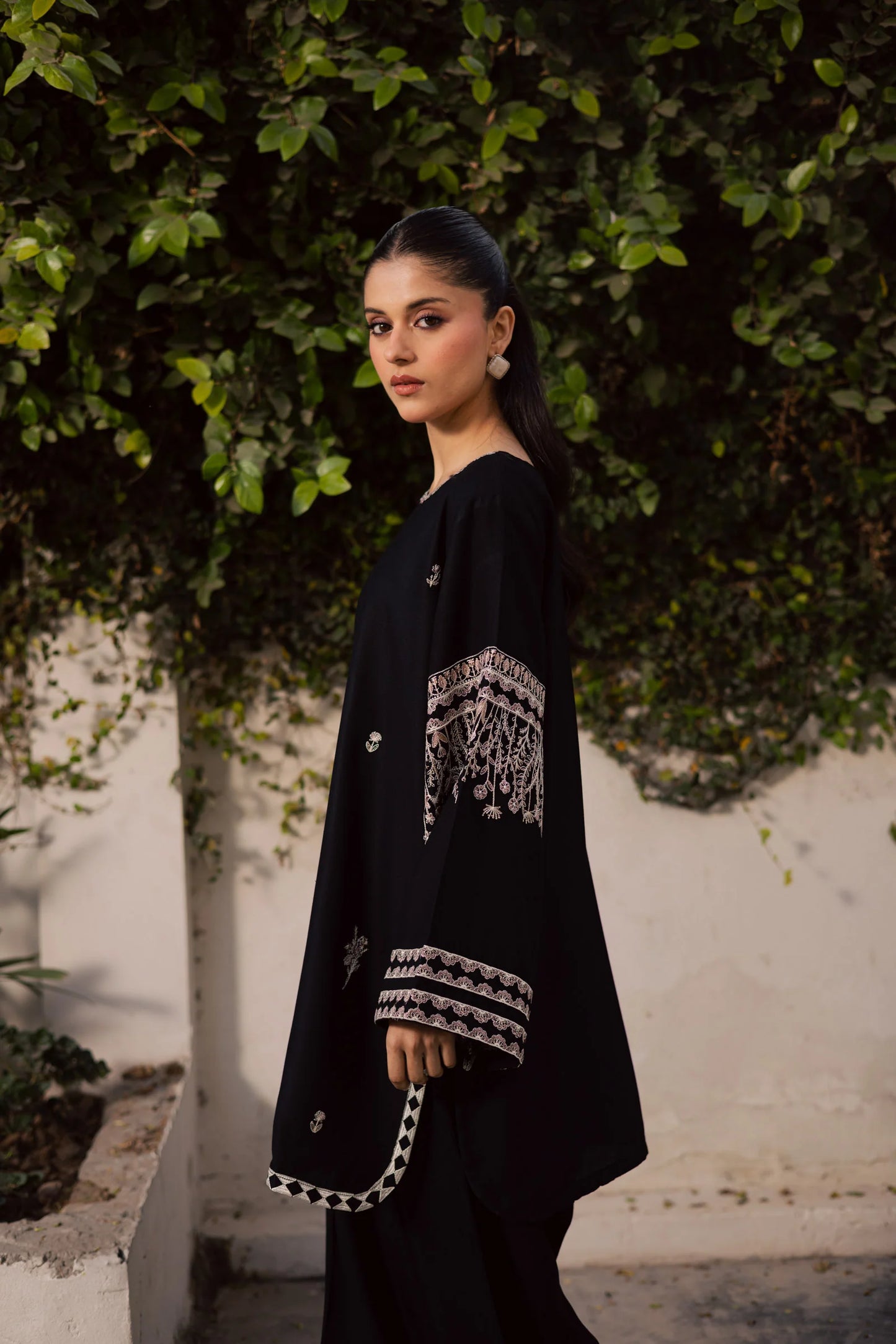 2PC Winter Embroidered Dress-1176 | Winter Edit | Silayi Pret