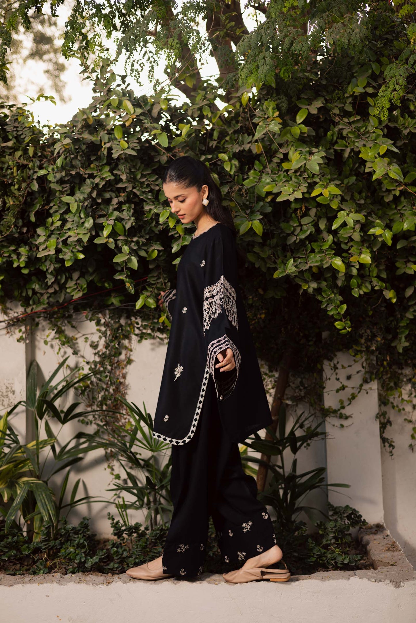 2PC Winter Embroidered Dress-1176 | Winter Edit | Silayi Pret