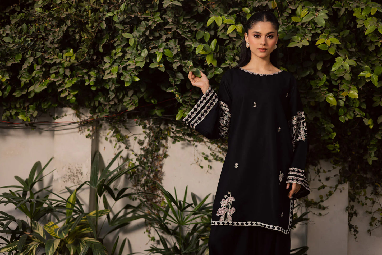2PC Winter Embroidered Dress-1176 | Winter Edit | Silayi Pret