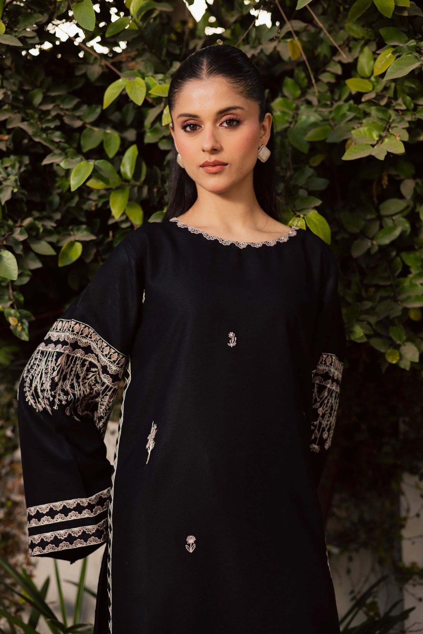 2PC Winter Embroidered Dress-1176 | Winter Edit | Silayi Pret