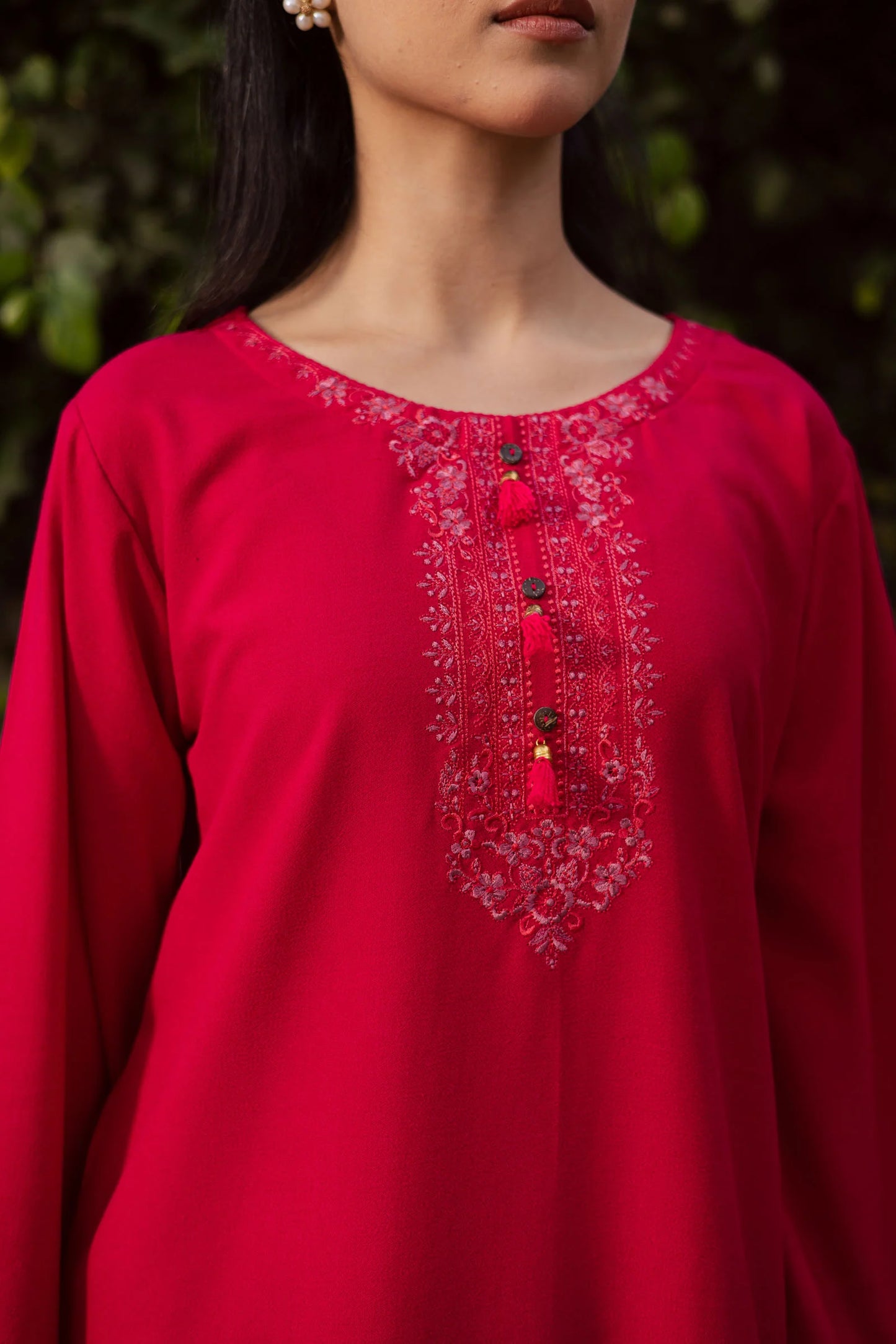 2PC Winter Embroidered Dress-1180 | Winter Edit | Silayi Pret