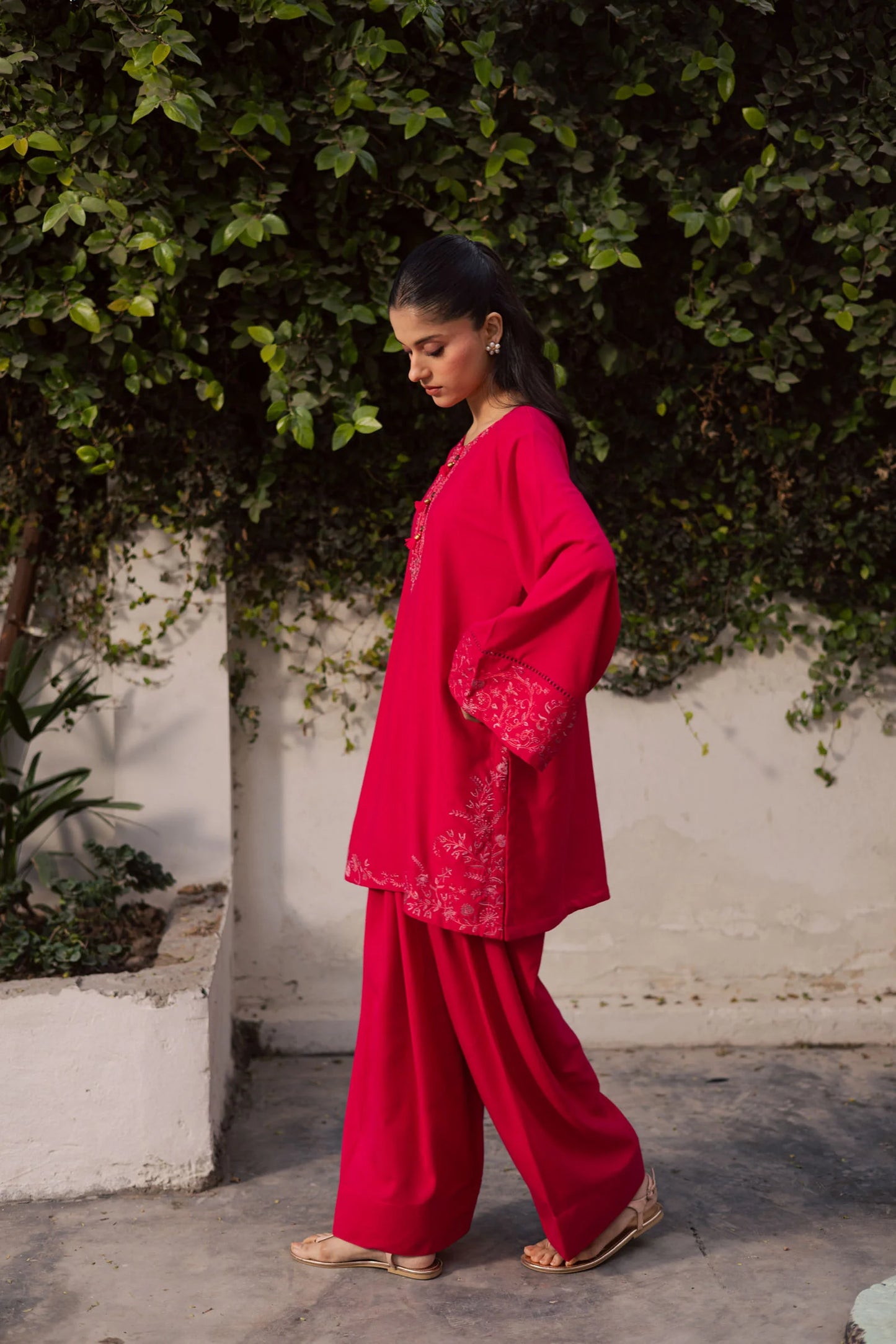 2PC Winter Embroidered Dress-1180 | Winter Edit | Silayi Pret