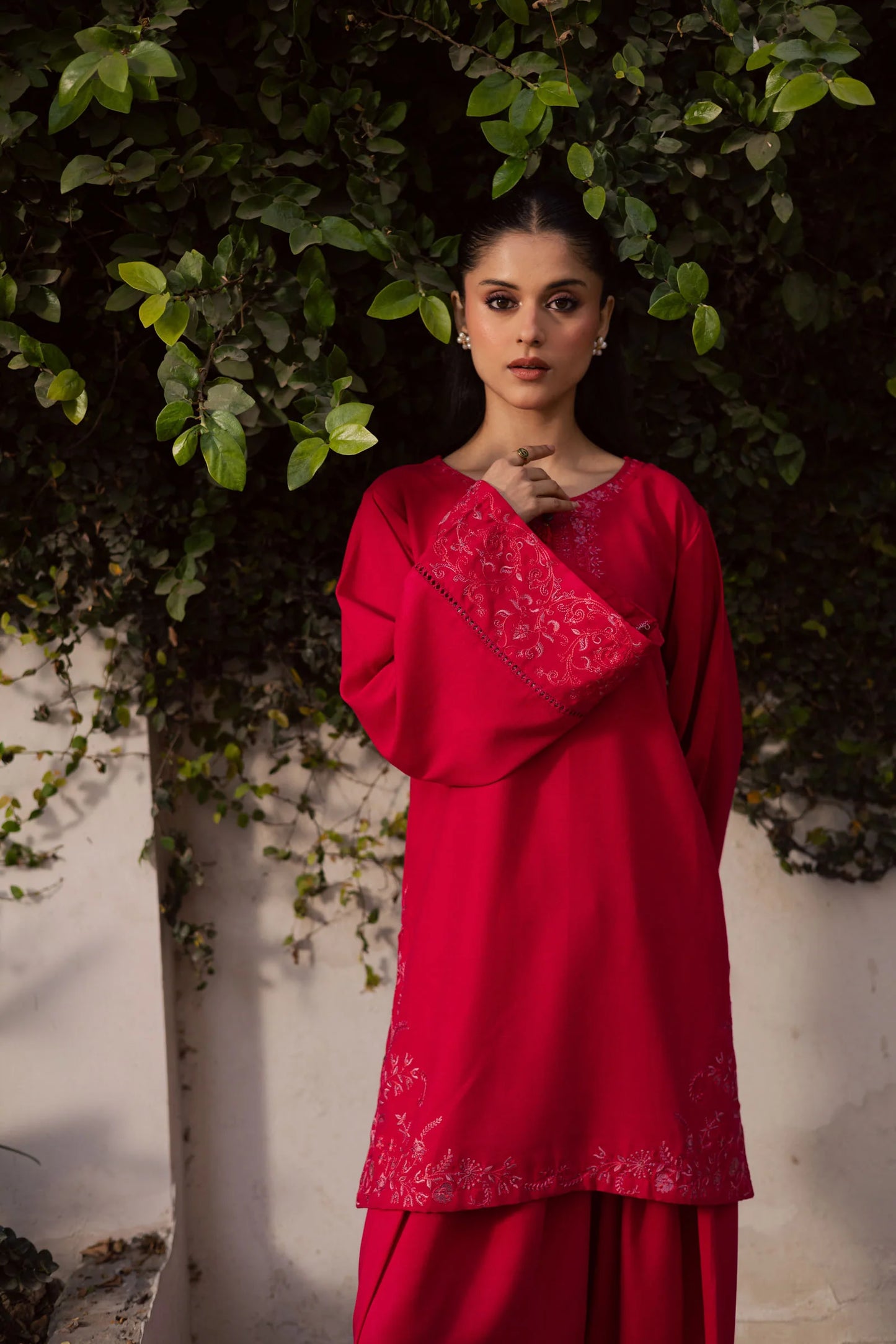 2PC Winter Embroidered Dress-1180 | Winter Edit | Silayi Pret