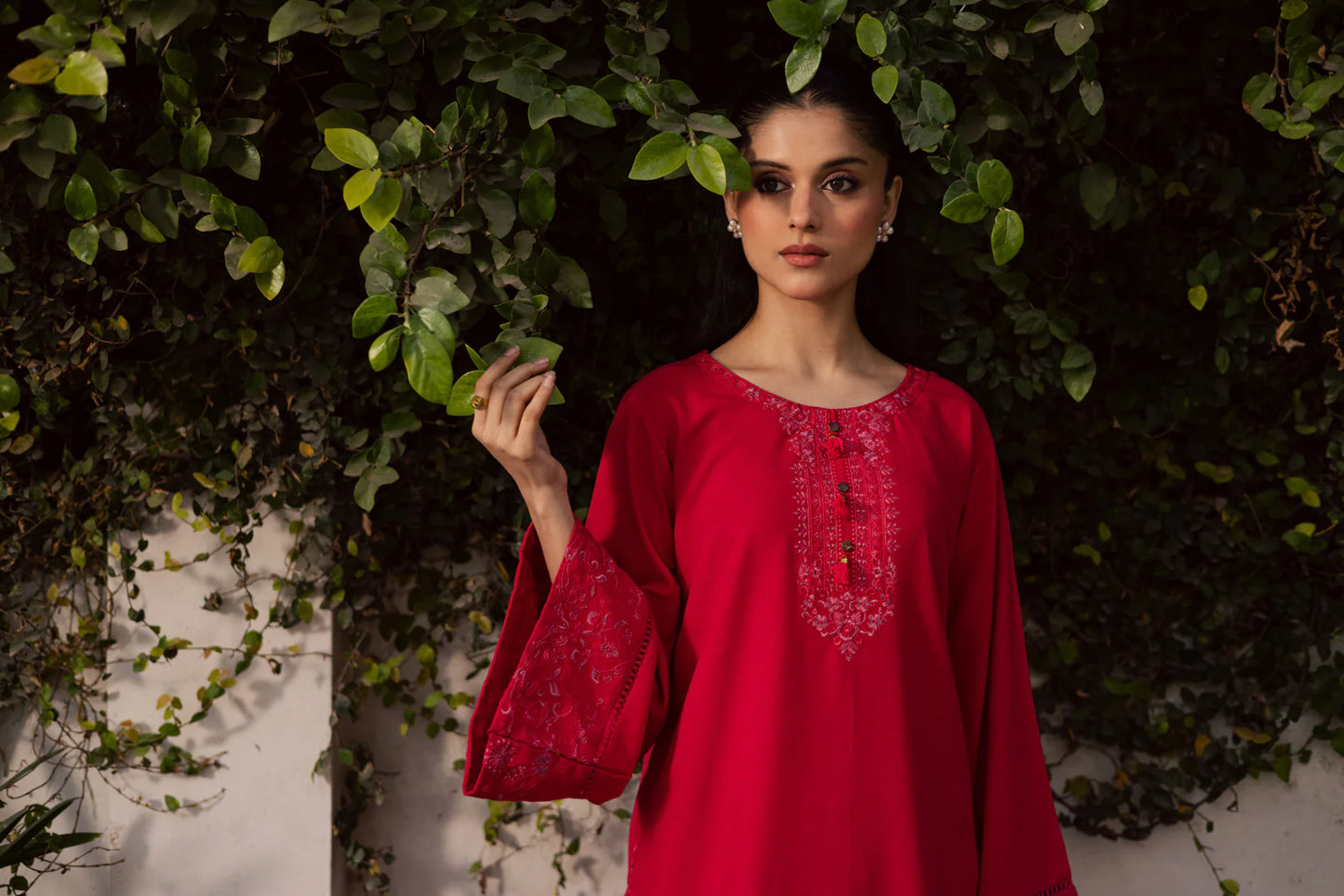 2PC Winter Embroidered Dress-1180 | Winter Edit | Silayi Pret