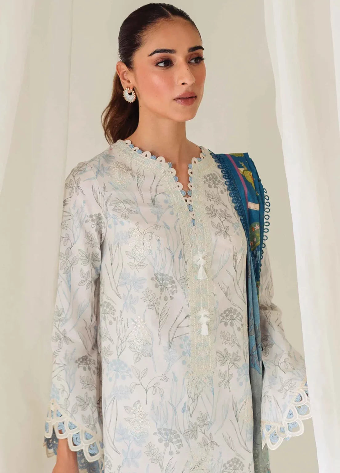 Florene | Qprints By Qalamkar Embroidered Lawn 2024