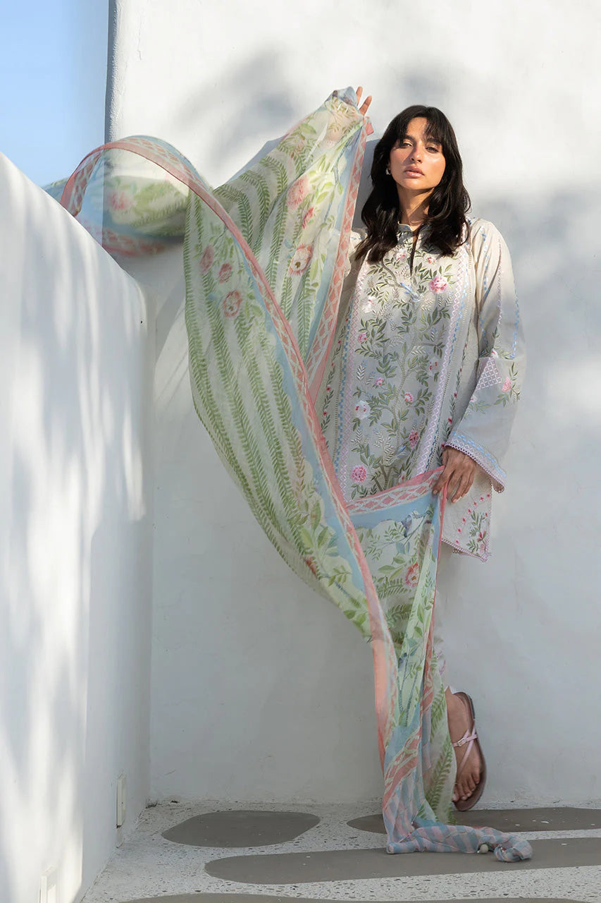 Mina (B) | Unstitched Lawn '26 | Sania Maskatiya (RTS)