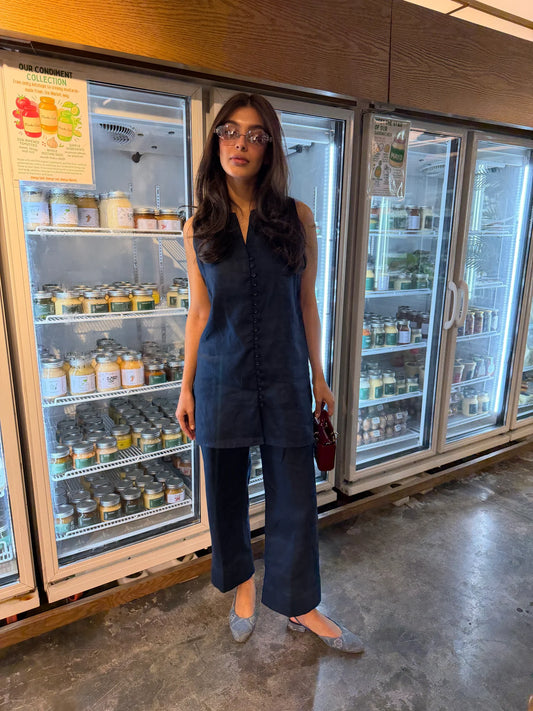 NAVY PARKER SET |NEW IN | SAK ATELIER